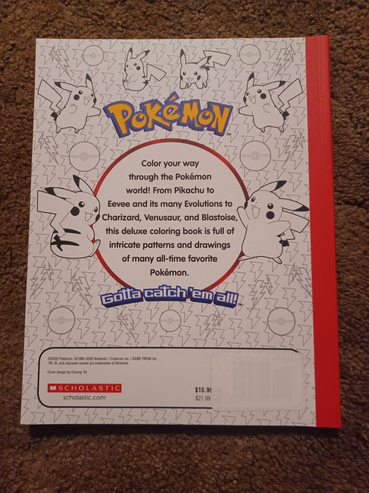Pokemon Lot Coloring Book & Handbook Paperbacks Nintendo Scholastic 2020s Game