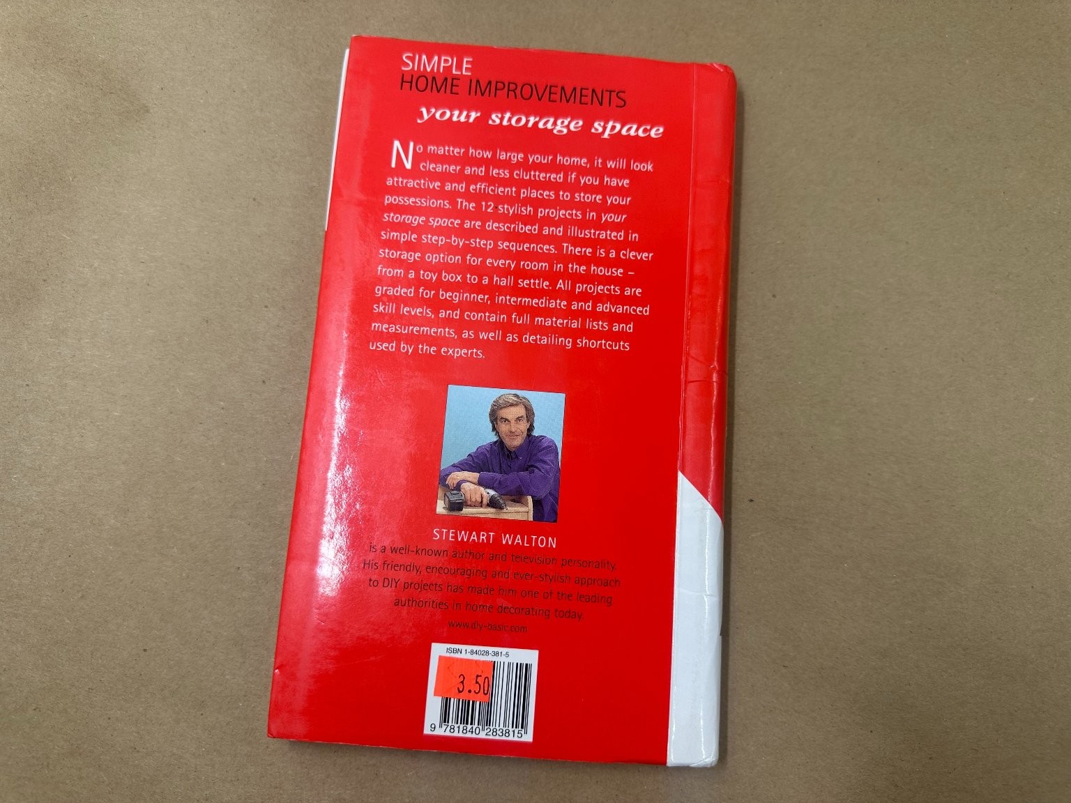 Your Storage Space Stewart Walton 2000 Spiral Bound Home Improvements