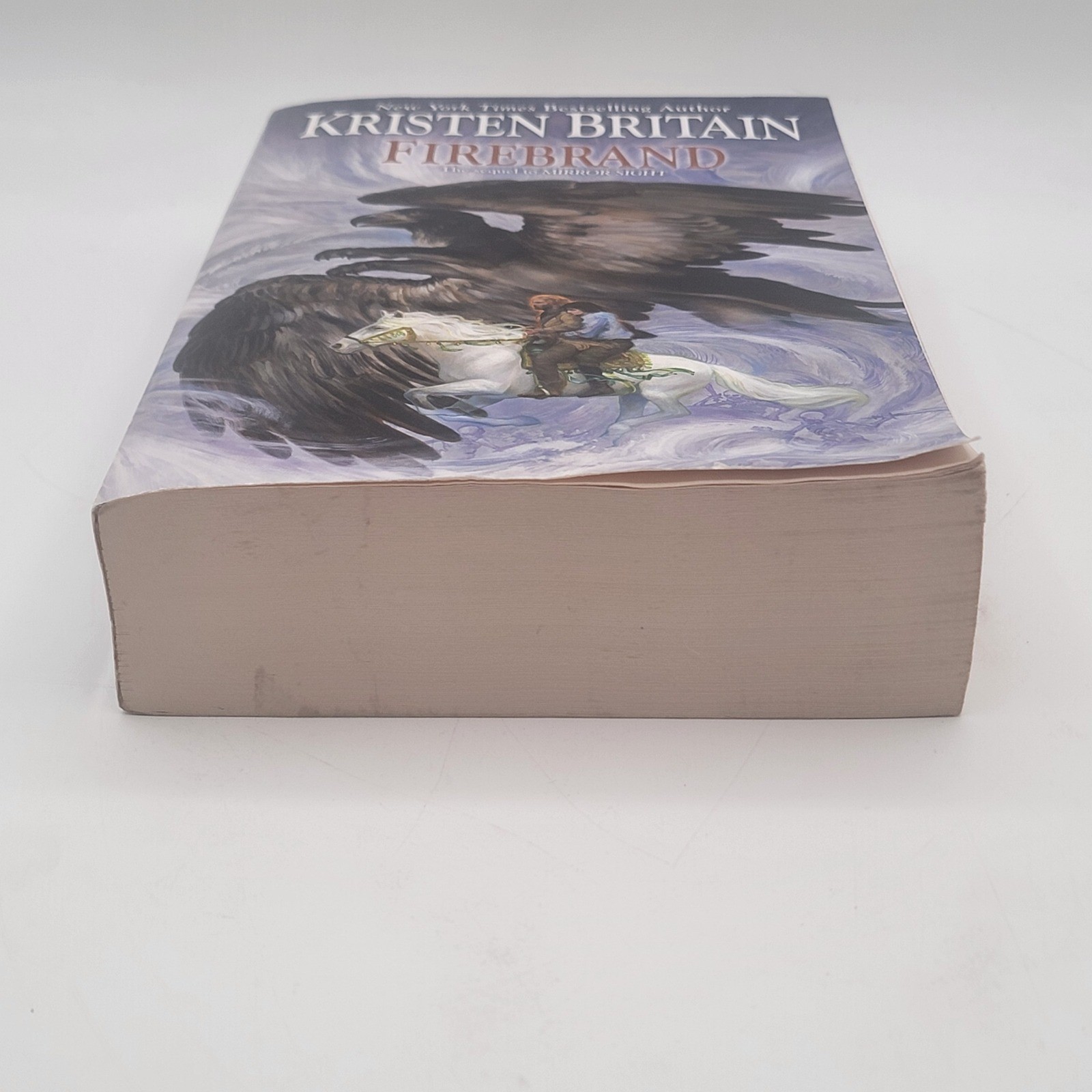 Kristen Britain Firebrand Paperback First Trade Printing Green Rider 6 Good