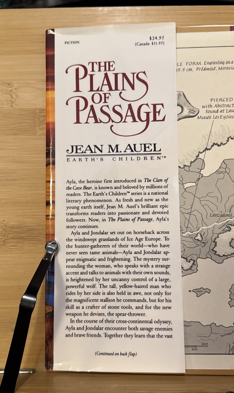 The Plains of Passage – Jean M. Auel (Hardcover) 1st/1st, Full-Sized, Cave Bear