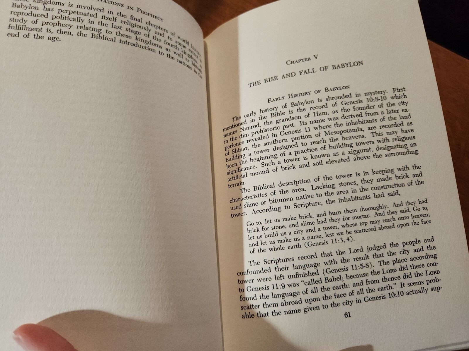 1967 1st Ed The Nations In Prophecy, John F. Walvoord Rare Hard To Find Vintage