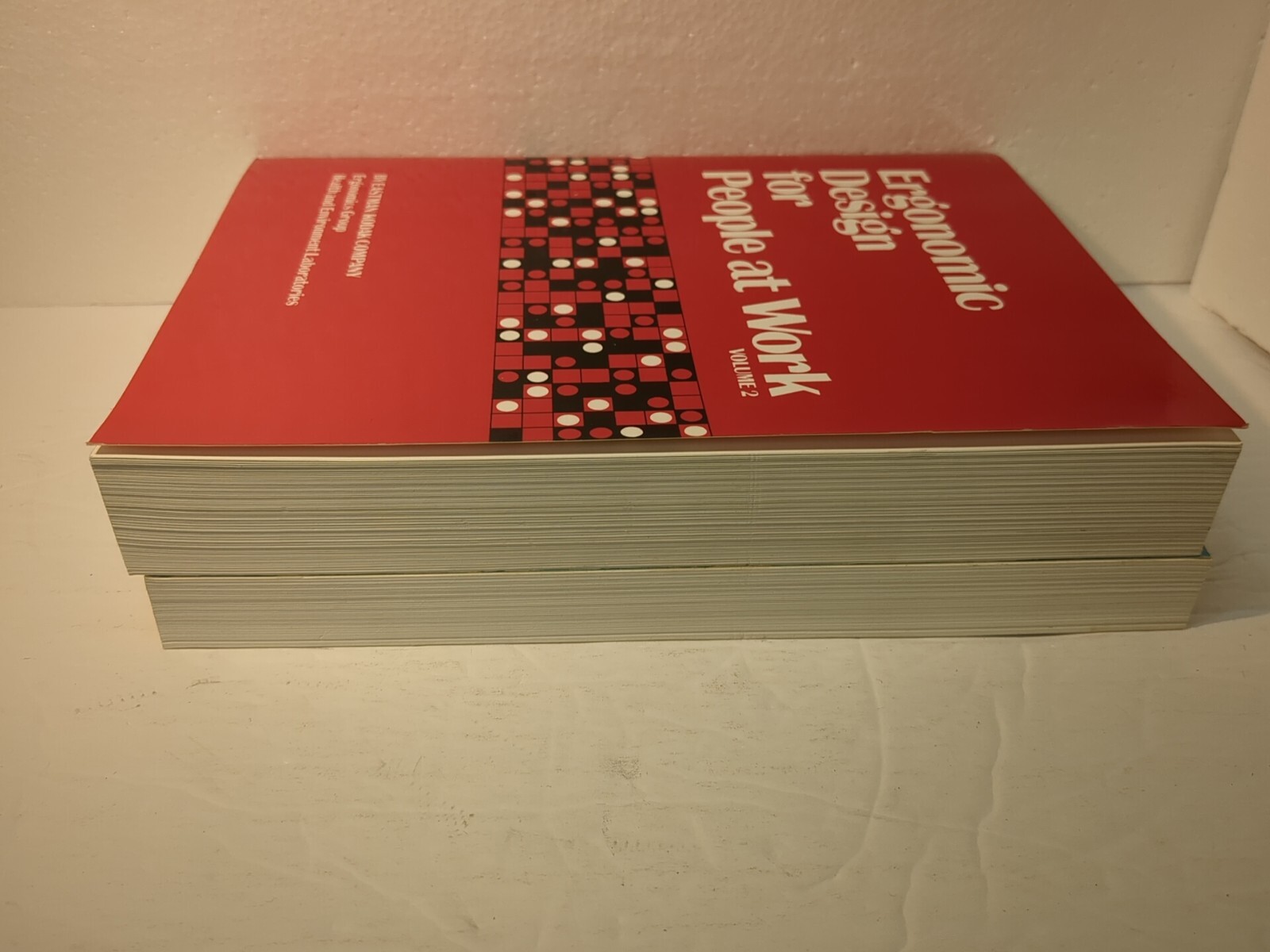 ERGONOMIC DESIGN FOR PEOPLE AT WORK, VOLUMES 1&2 By Eastman Kodak Co.