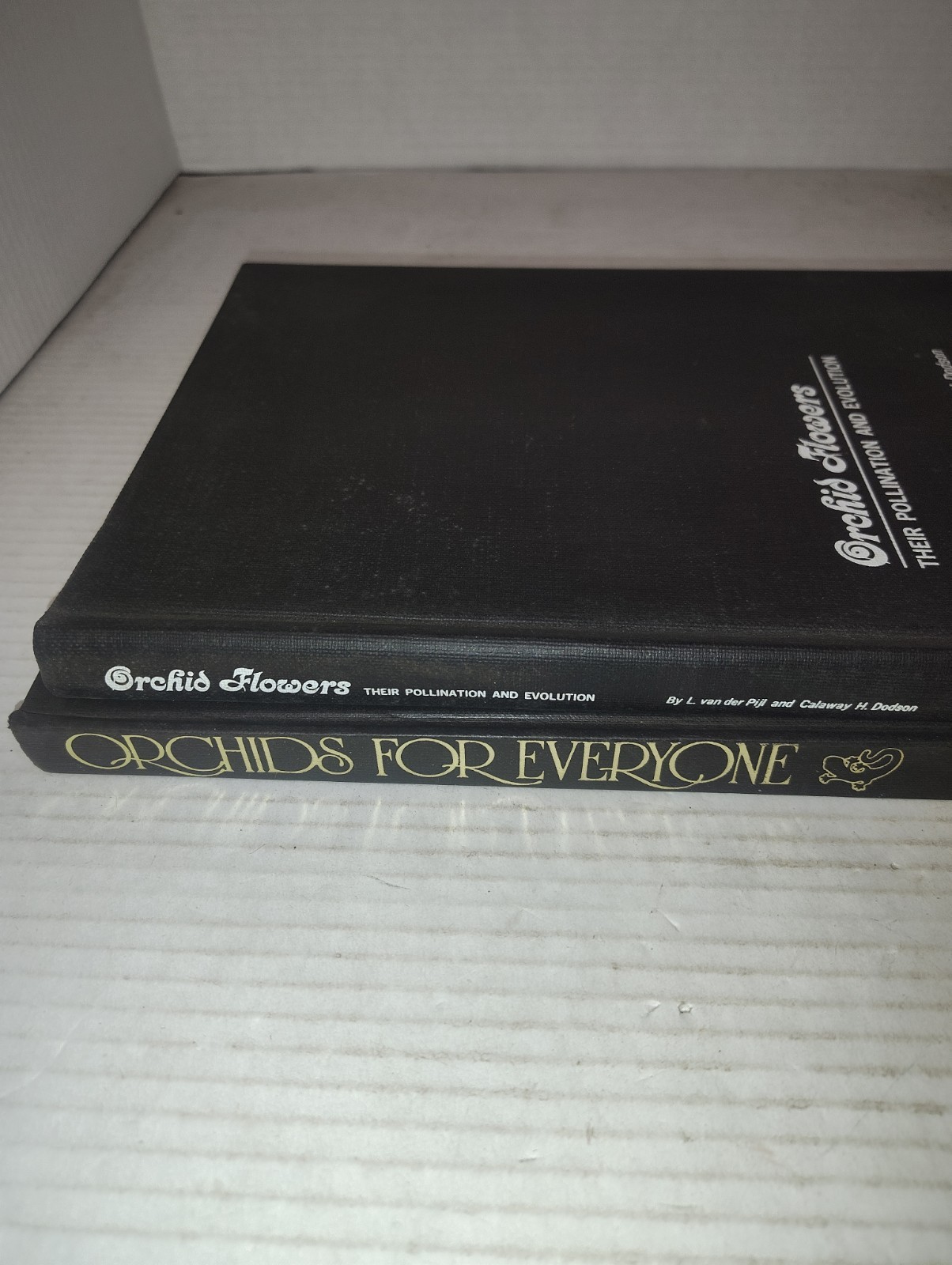 Vintage Orchid Book Set – Orchid Flowers: Their Pollination and Evolution &…