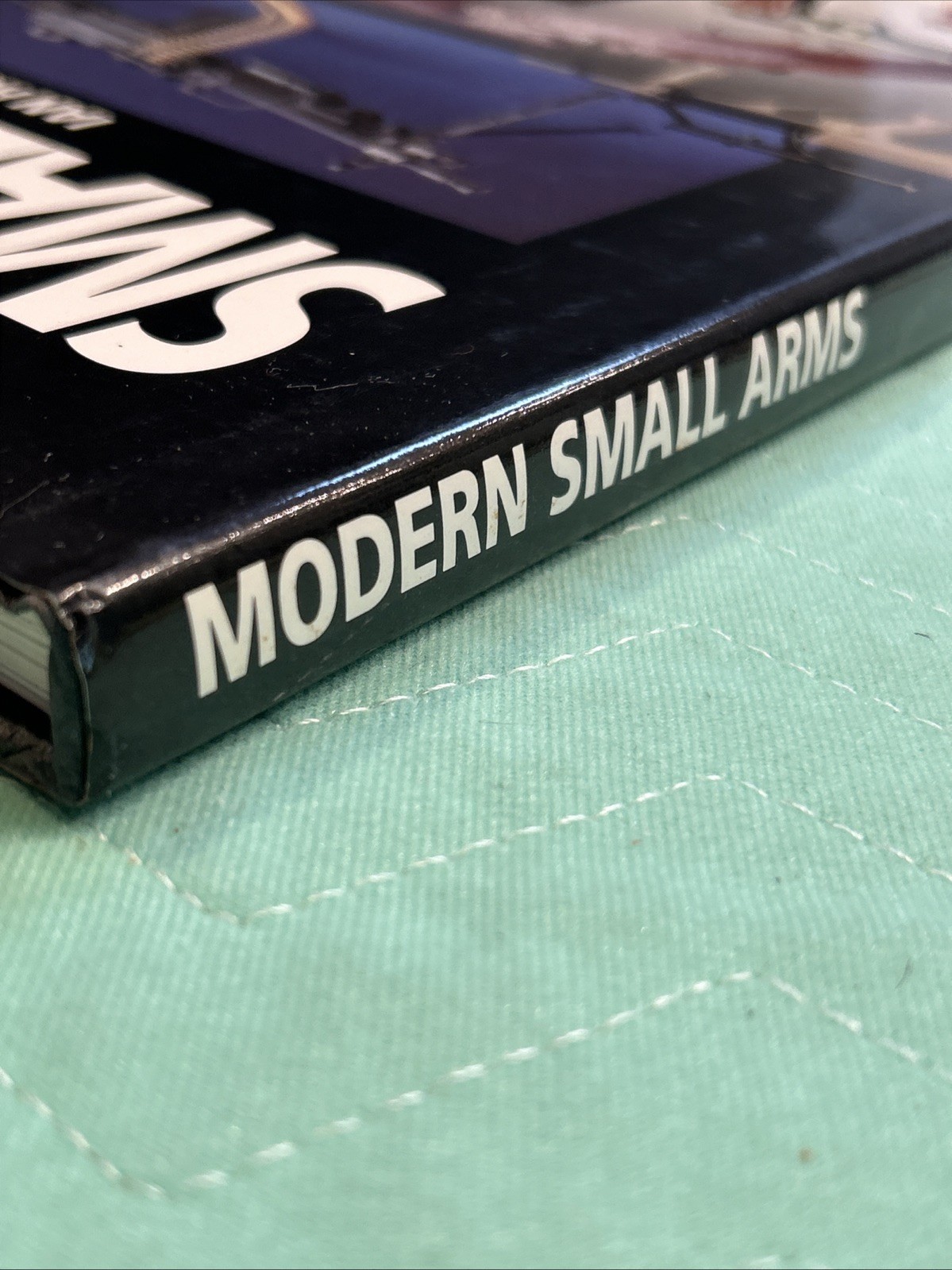 1994 Modern Small Arms by Ian V. Hogg Hardback Dust Jacket Book GUC