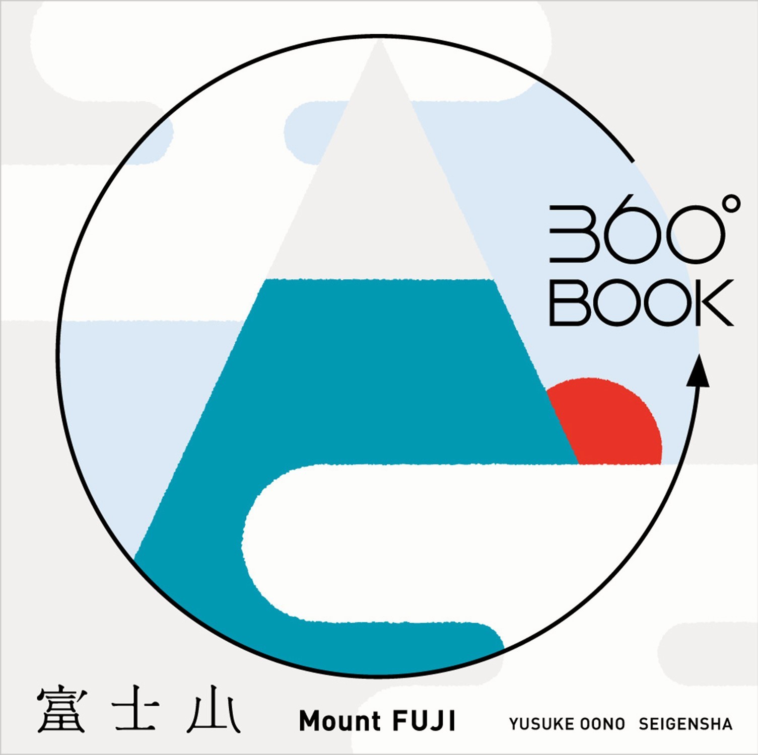 JAPAN Mount FUJI 360°BOOK 3D Gimmick Pop Up Book