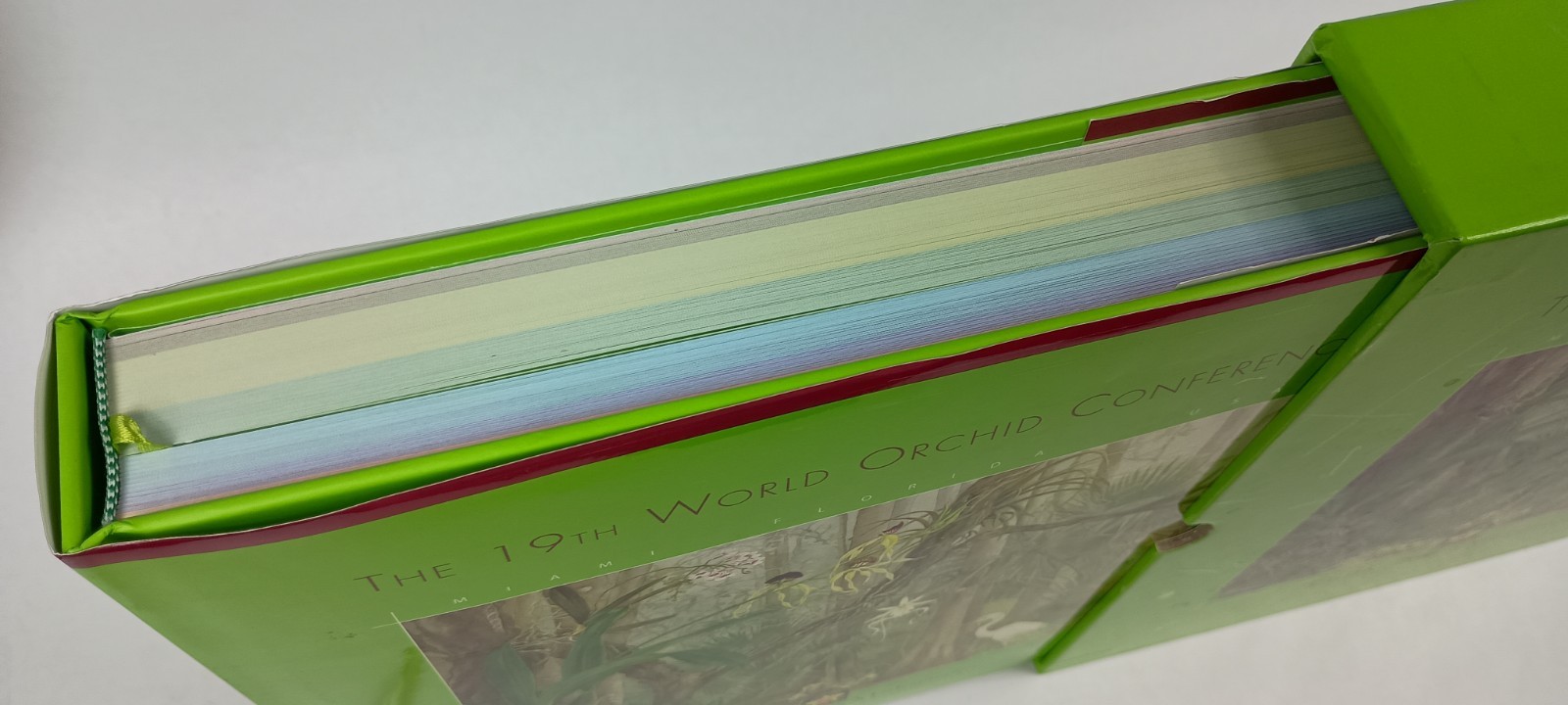 The 19th World Orchid Conference in Miami FL – 2008 (Hardcover Book) 504 Pages