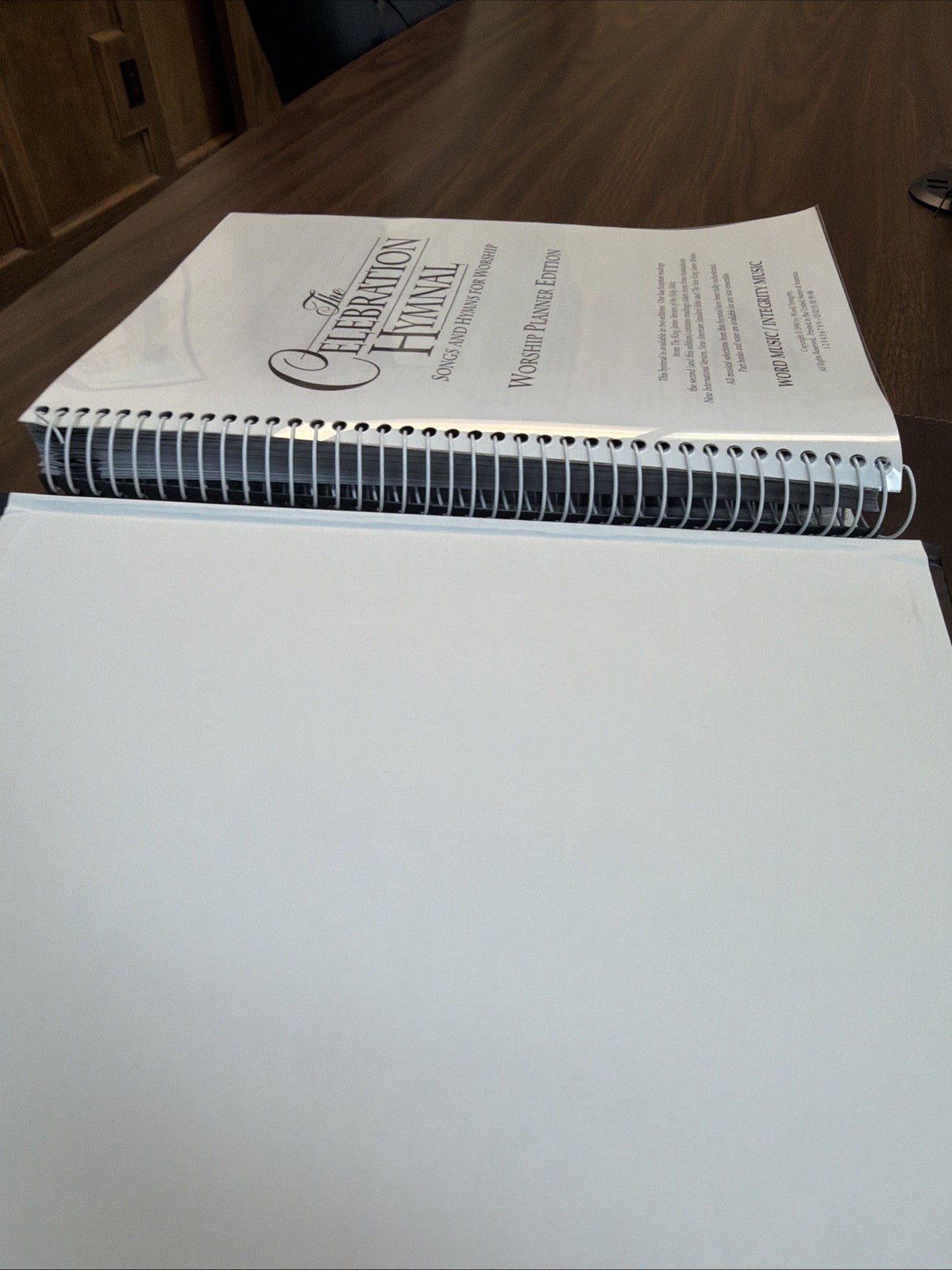 The Celebration Hymnal |Worship Planner Edition VTG 1998 Spiral-bound Hardcover
