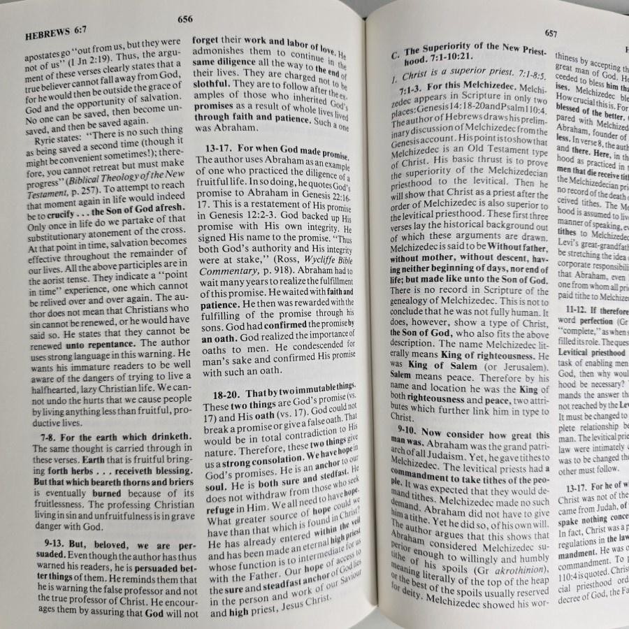 Liberty Commentary On The New Testament Jerry Falwell Kroll 1978 HB Vtg Book