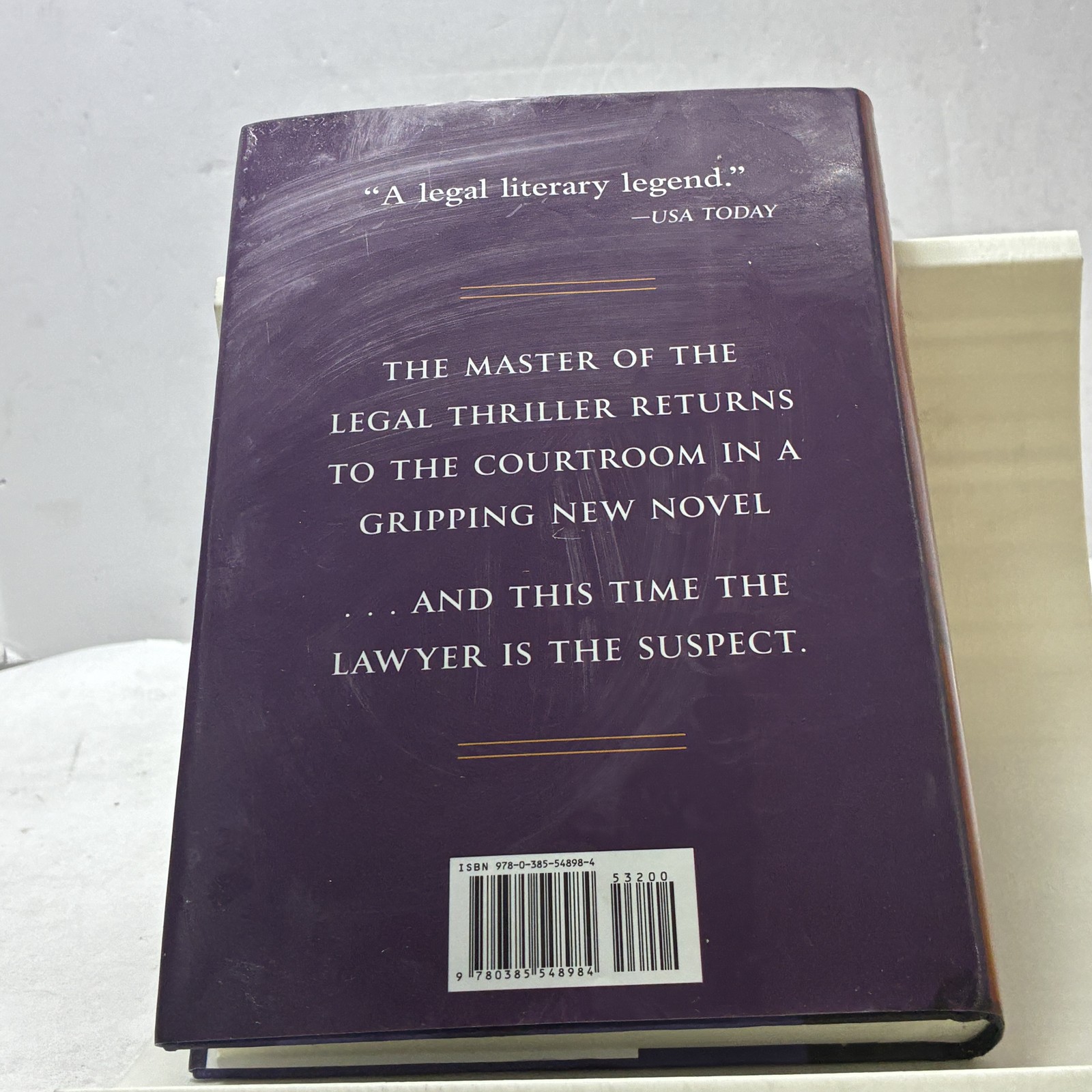 The Widow by John Grisham 1st Doubleday Hardcover Edition 1st Printing