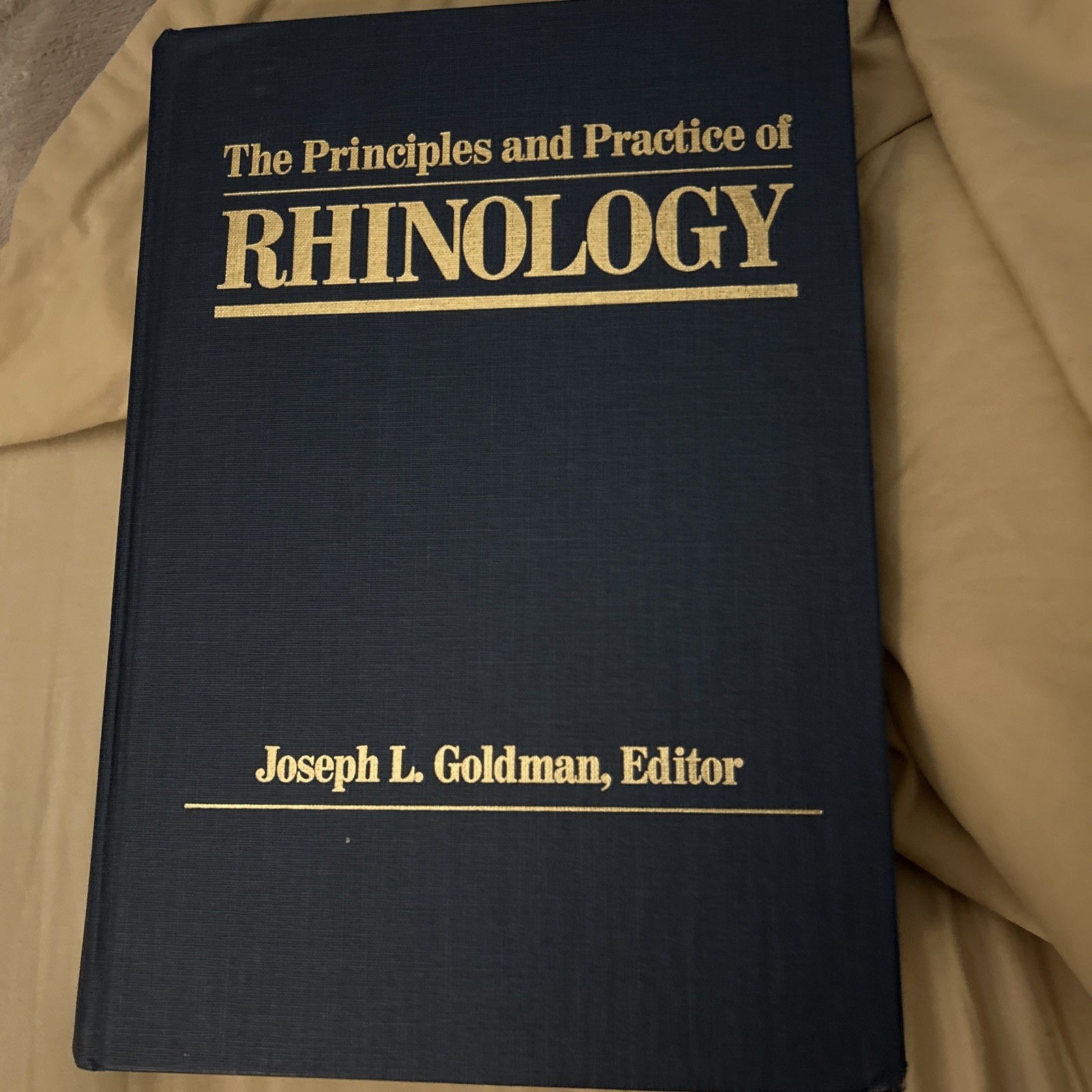 Principles and Practice of Rhinology: Diseases and Surgery of Nose and Sinuses