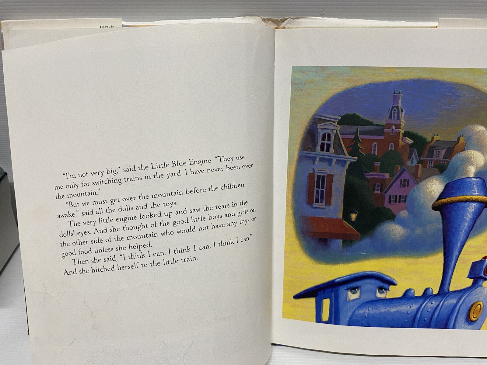 The Little Engine that Could Large HB Book & DVD of The Book