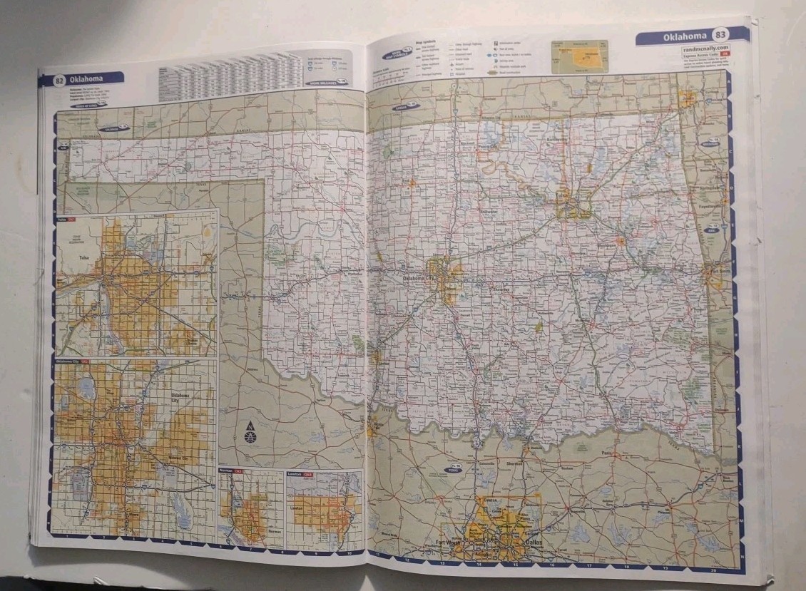 Rand McNally 2005 The Road Atlas: United States, Canada, Mexico Paperback Book.