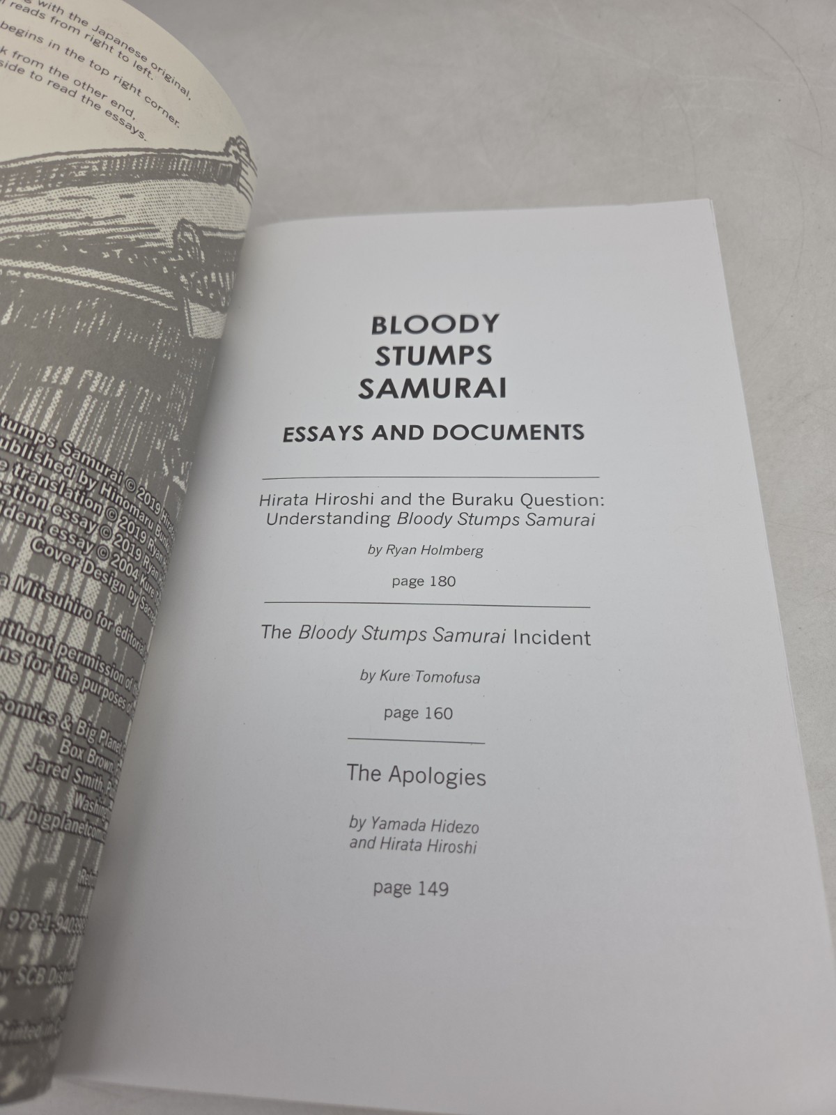 Bloody Stumps Samurai, Hiroshi Hirata, Holmberg (PB, 2014, Dark Horse, Manga)