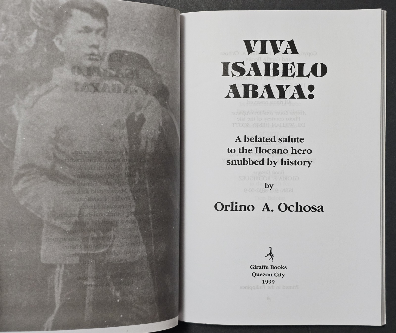 Viva Isabelo Abaya! By Orlino A. Ochosa Ilocano Hero Philippines Revolution