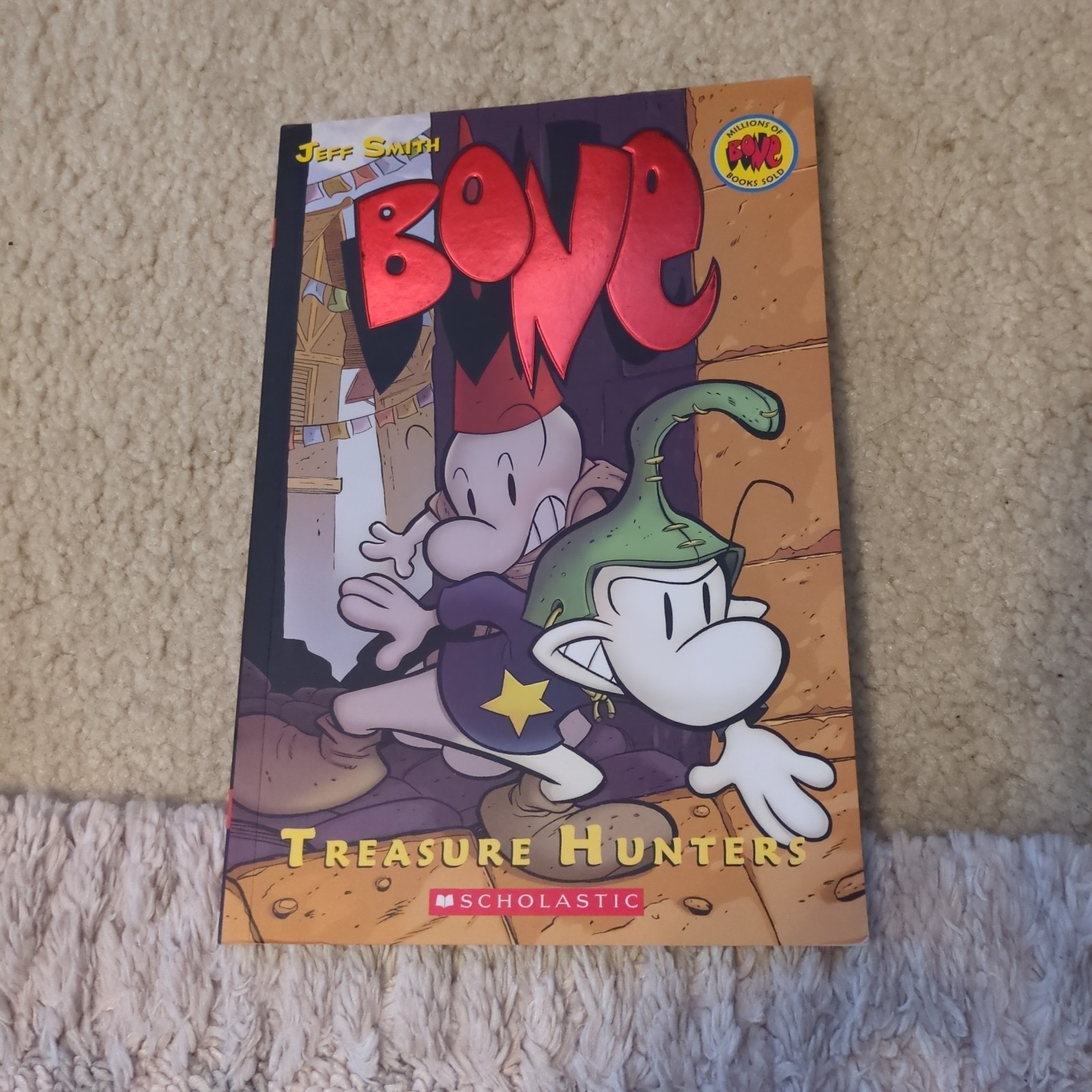 Lot 8 Bone Graphic Novels: Books 3-9 + Rose VG Cnd Jeff Smith