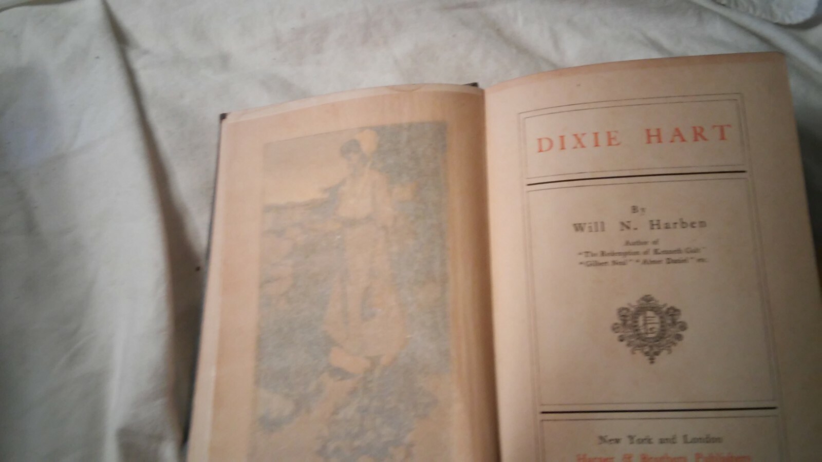 Dixie Hart by Will N. Harben copyright 1910 #S7