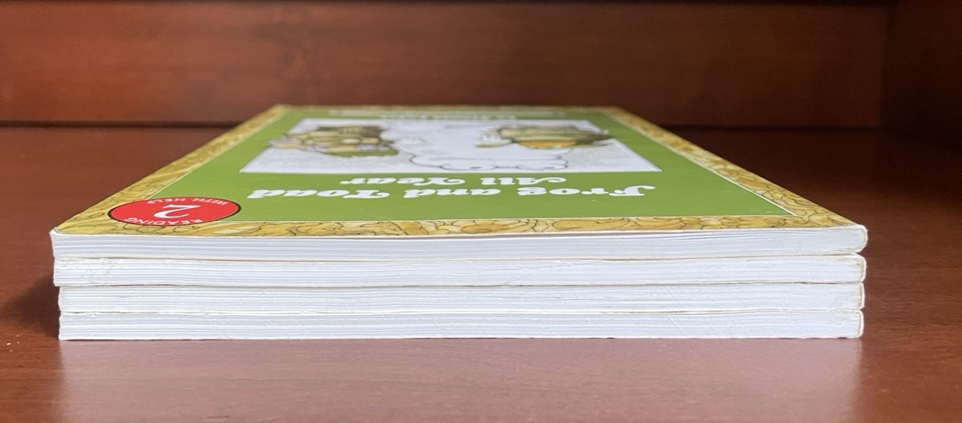 Lot of 4 Frog And Toad Books By Arnold Lobel ~ All Year, Days With, Friends +