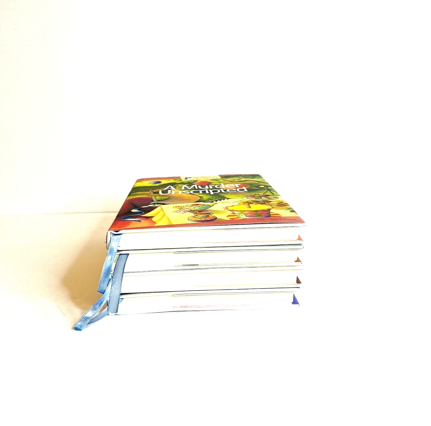 Secrets of the Castleton Manor Library Autographed Mystery Lot of 4 Books