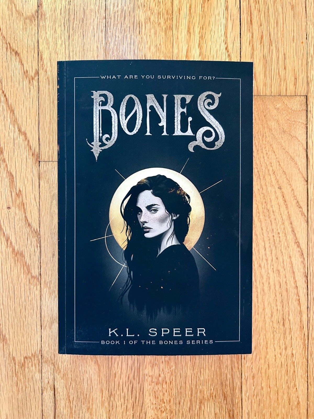 Bones by K. L. Speer (The Bones Series) Paperback Indie Cover Out of Print