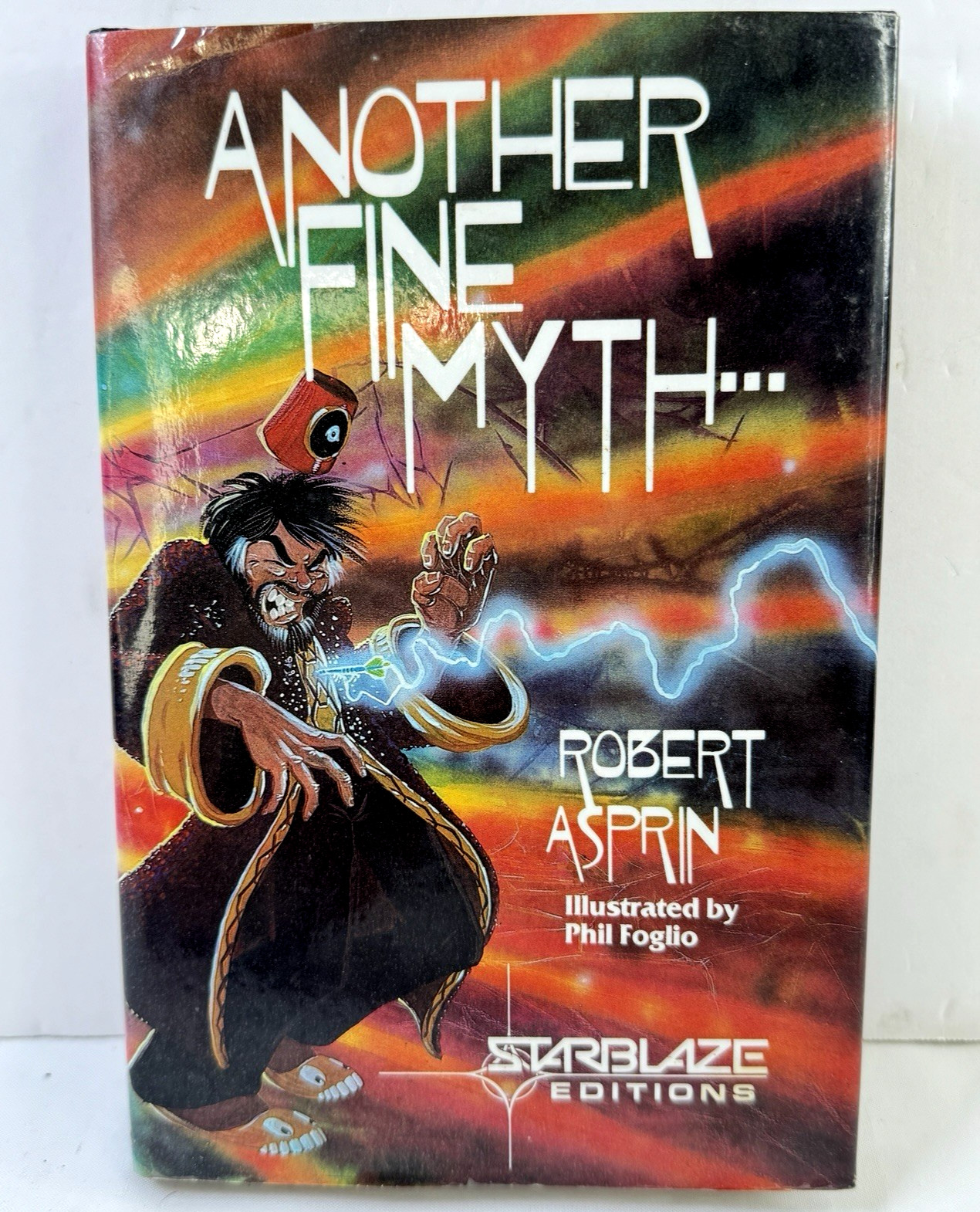 Another Fine Myth Robert Asprin SIGNED 1st Ed 1st Print Starblaze 1978 Foglio