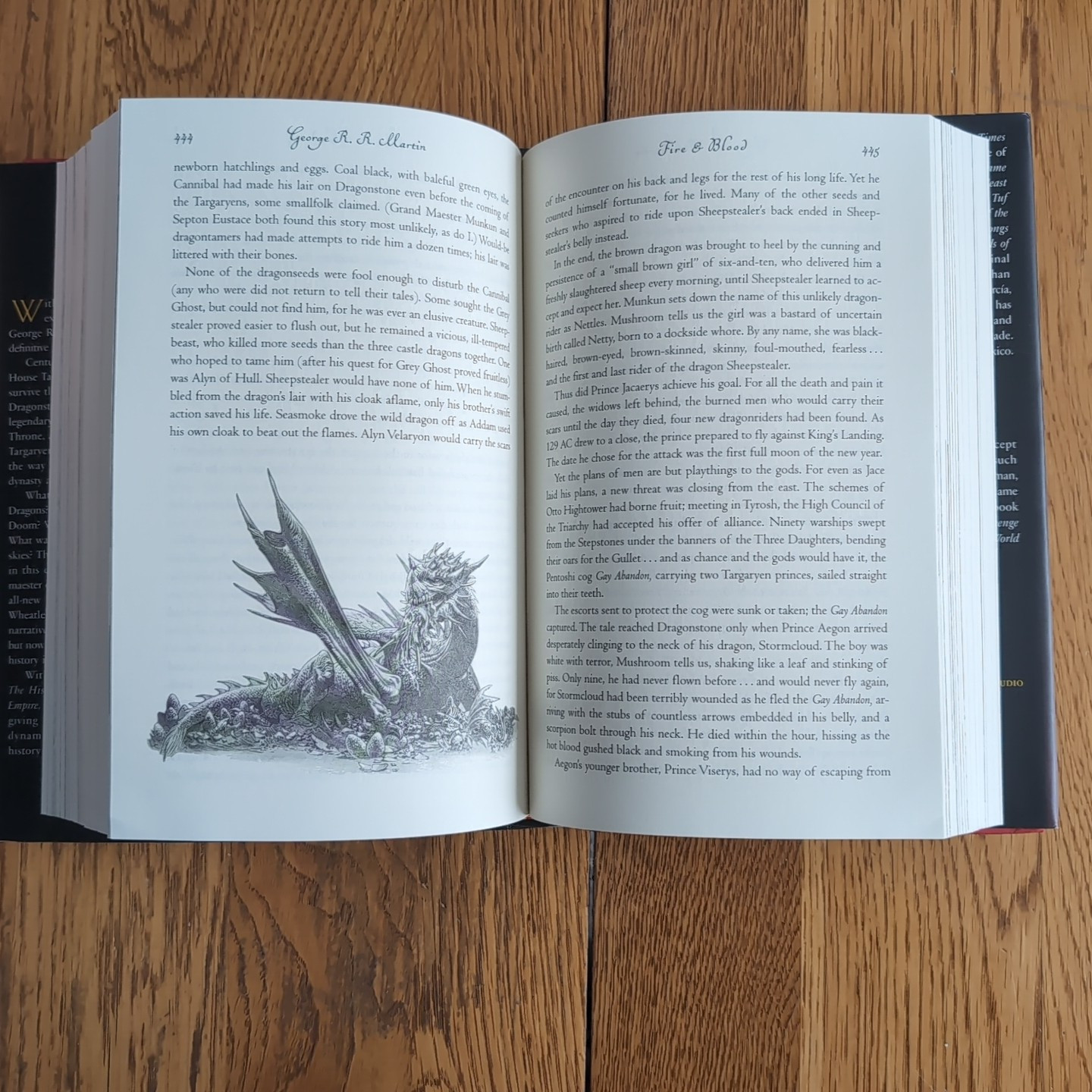 Fire & Blood By George R R Martin Hardcover 2018 1st Edition 1st Printing