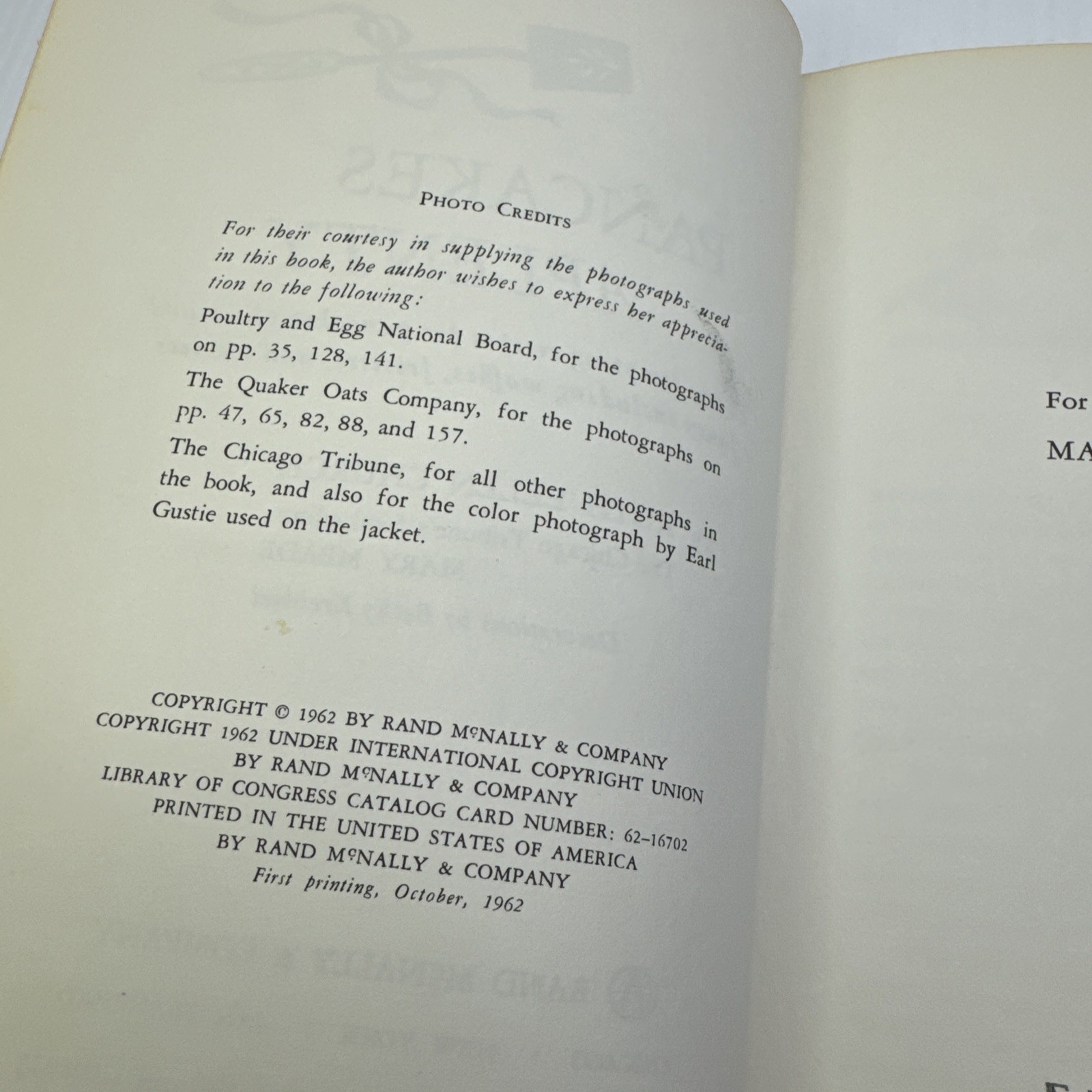 Pancakes Aplenty Plain and Fancy Ruth Ellen Church 1962 ExLib HC Vintage Recipes