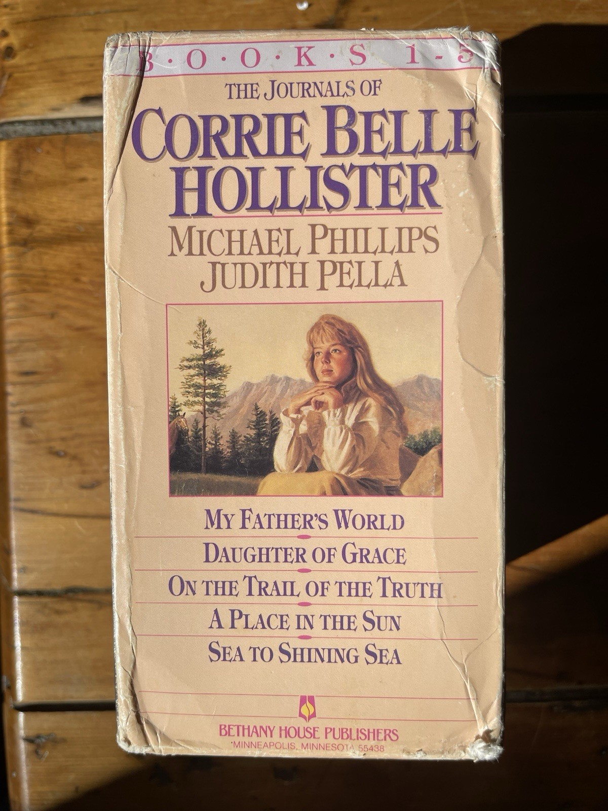 JOURNALS OF CORRIE BELLE HOLLISTER (BOOK 1 TO 5) By Michael R. Phillips & Judith