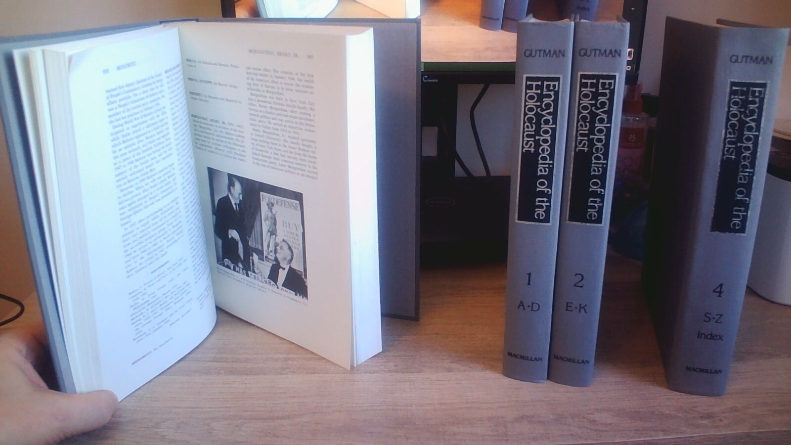Encyclopedia of the Holocaust – Complete Set of 4 from 1990