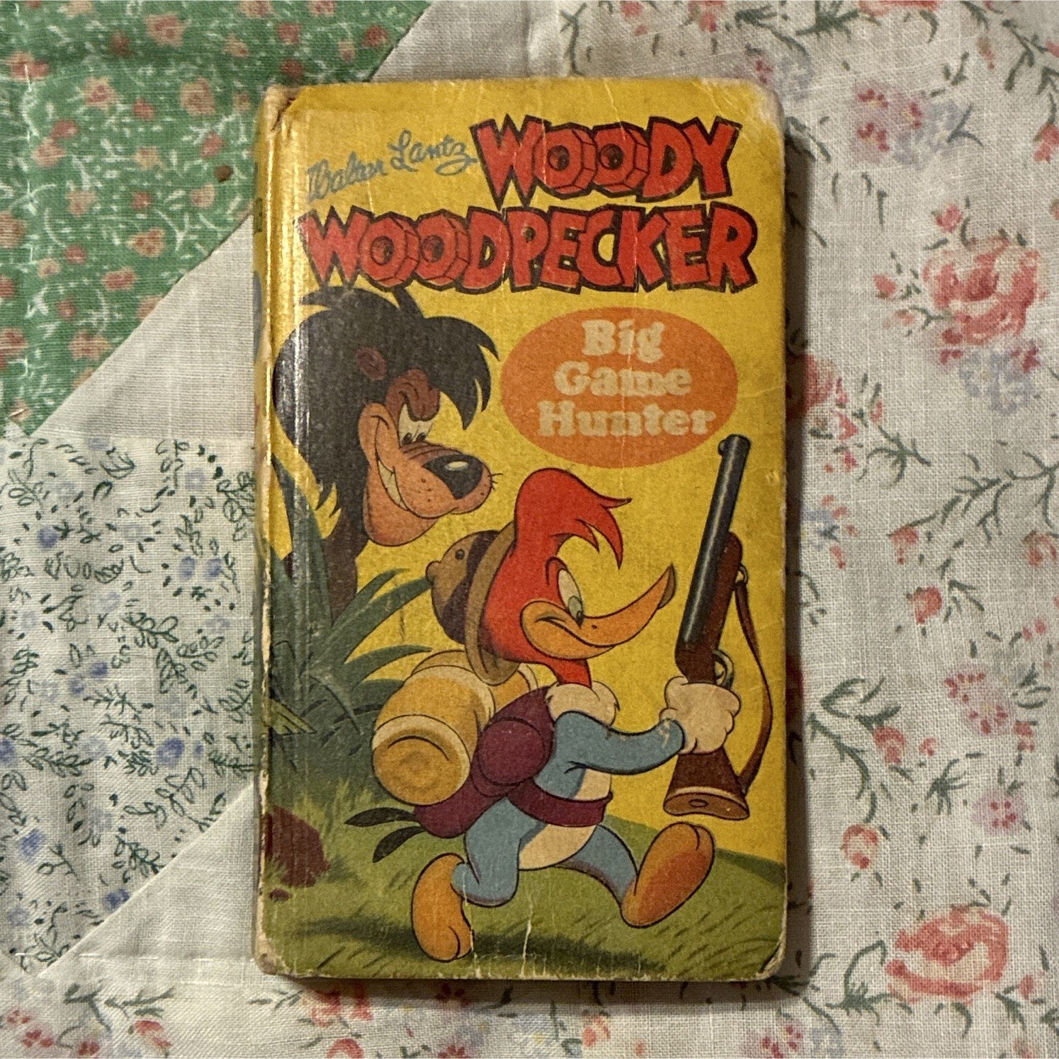 Walter Lantz Woody Woodpecker Big Game Hunter HC Better Little Books 1950