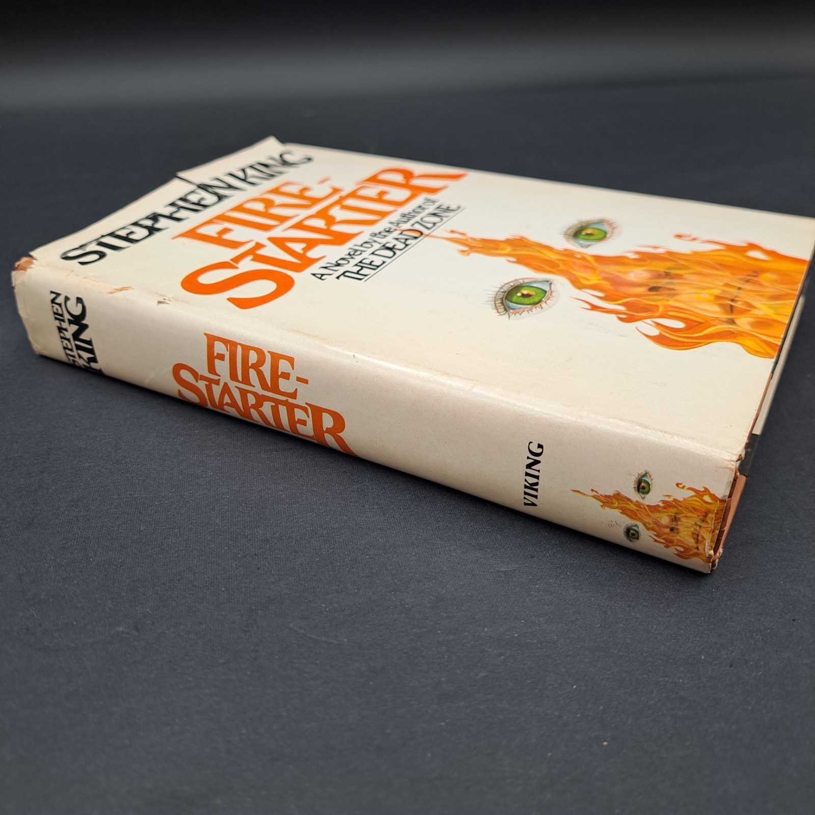 Vintage Stephen King FIRESTARTER Book Club 1st Edition 1980 Hardback Dust jacket
