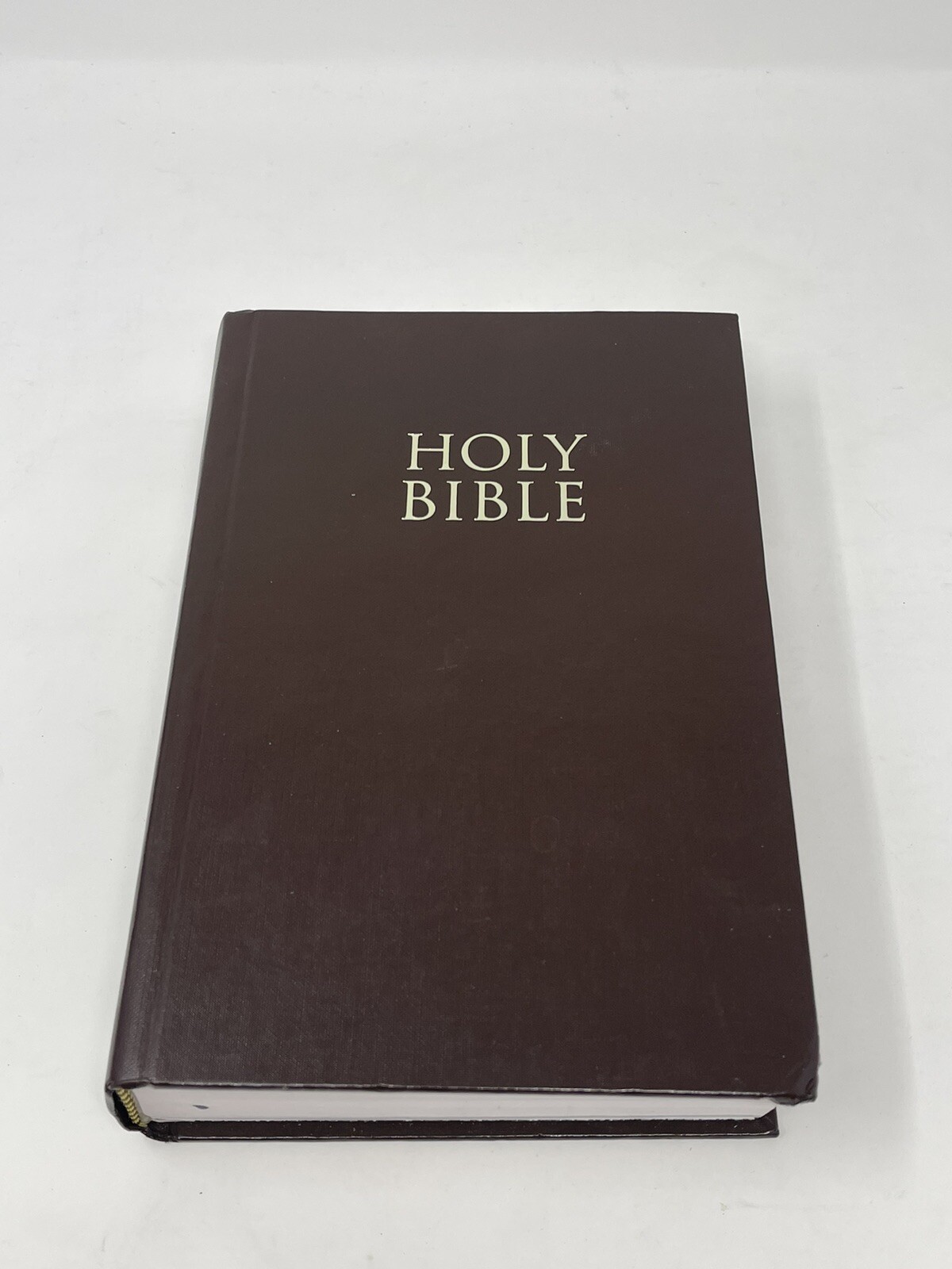 Holy Bible Large Type by Zondervan Staff 2011, Hardcover / large print Pew
