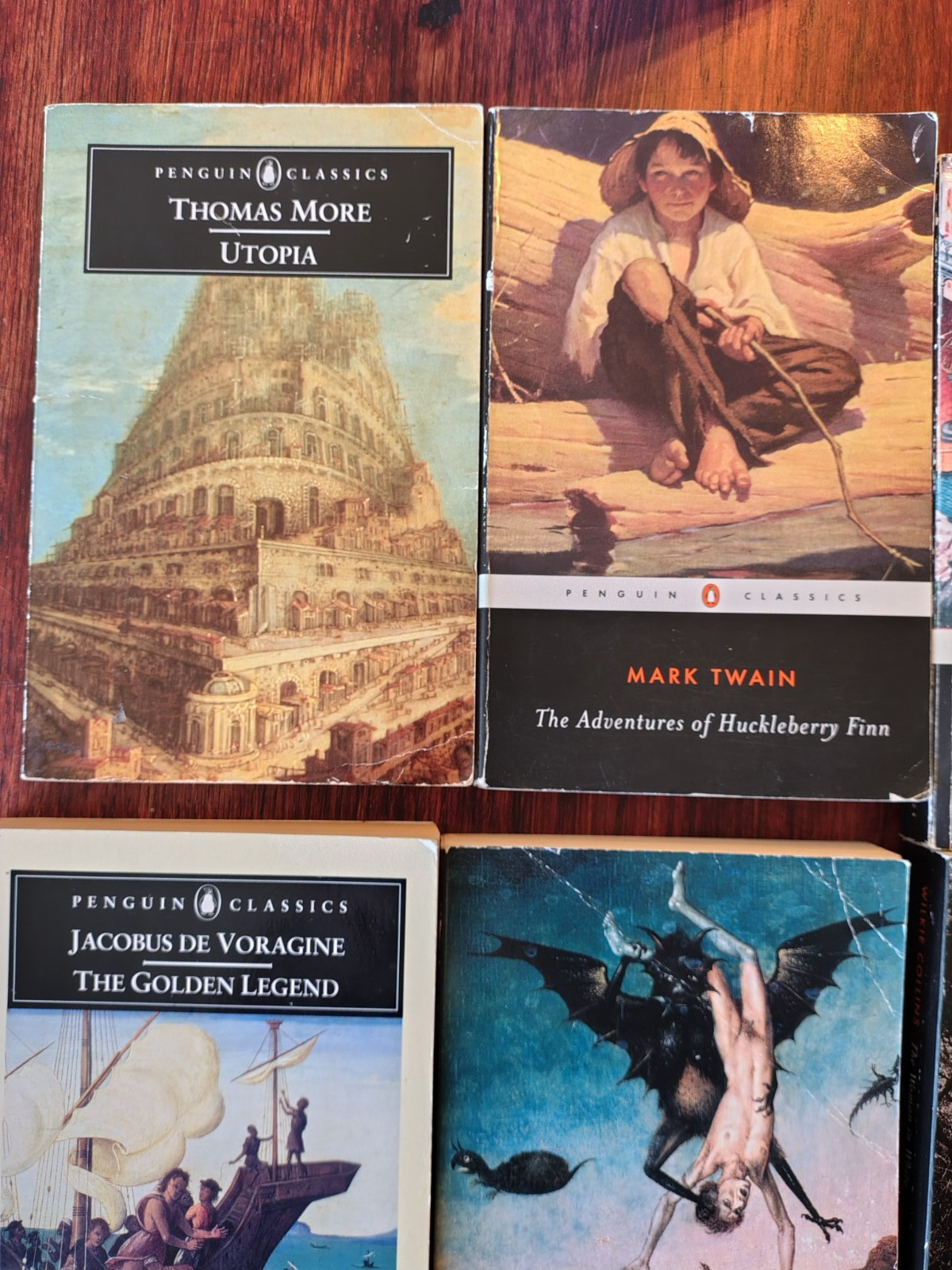 Lot of 7 Penguin Classics Paperbacks Marco Polo, Leo Tolstoy, Mark Twain & More