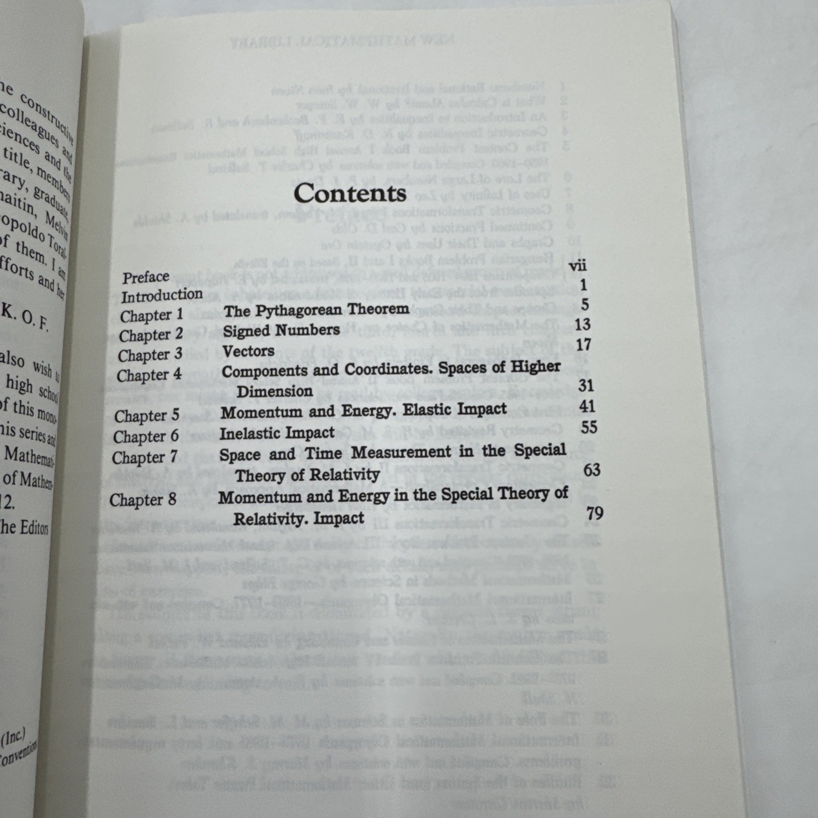 Vintage New Mathematical Library Lot PB Pythagoras Einstein History Mathematics