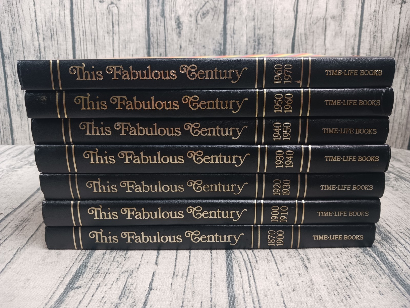 This Fabulous Century Time Life Books 1870-1970 Hardcover / Set of (7) Pre-Owned