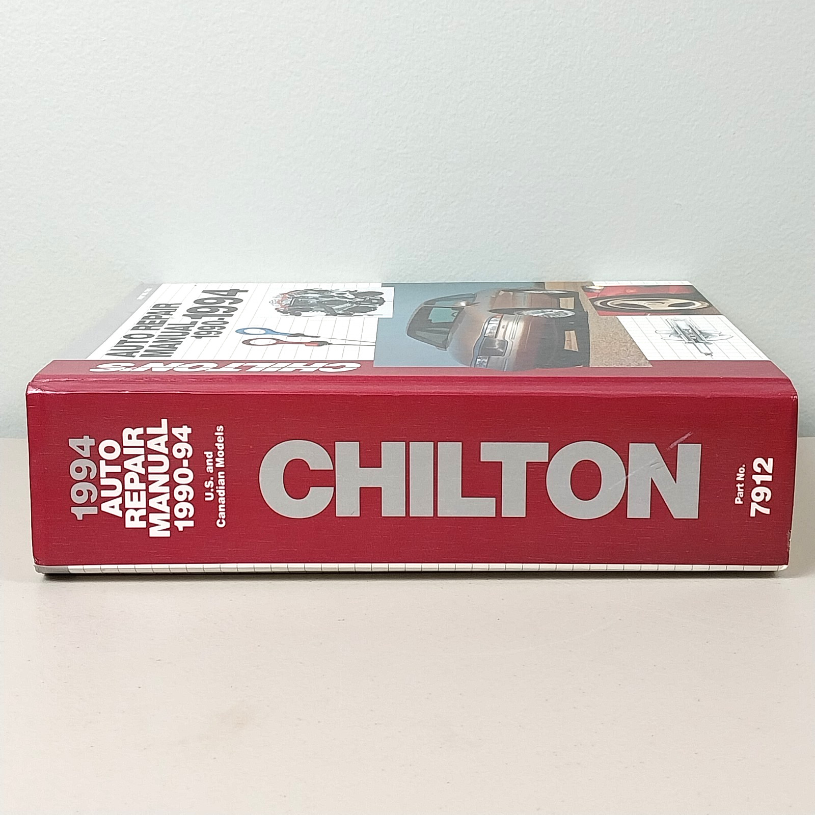 Vintage Chilton’s Auto Repair Manual 1990-1994 Hardback Book 1993