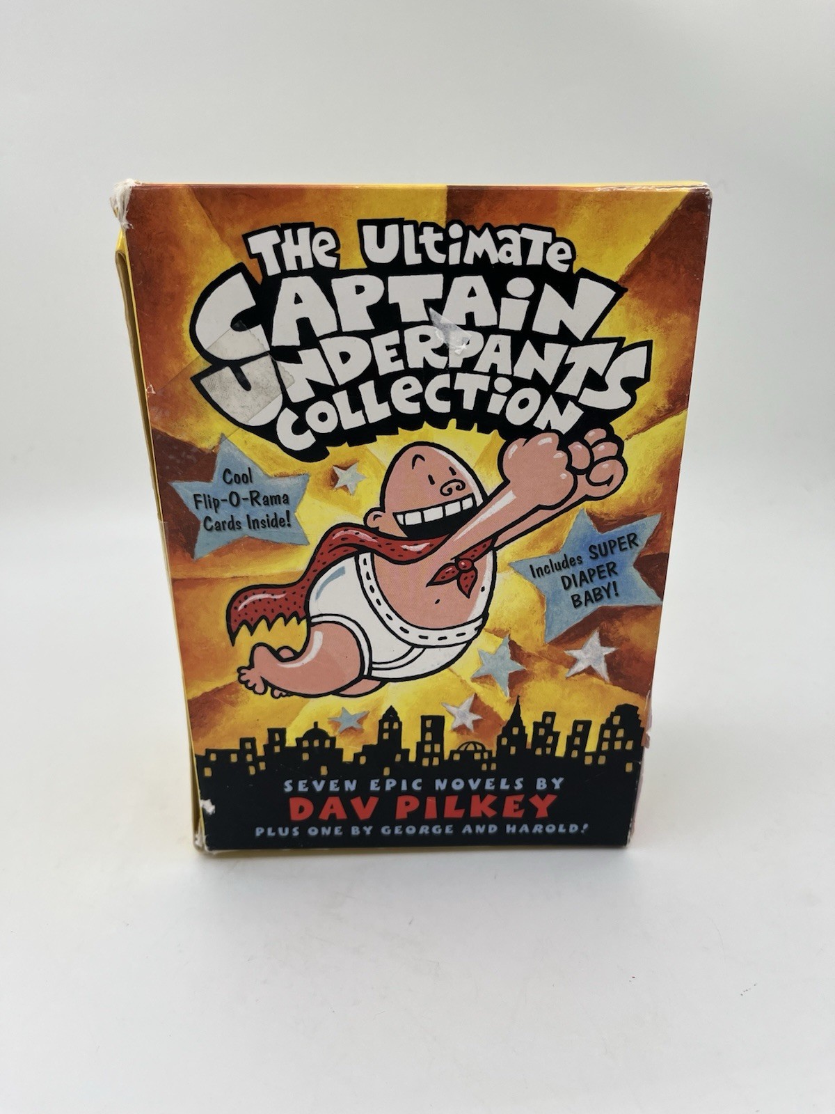 The Ultimate Captain Underpants Collection 8 Books Box Set Dave Pilkey PB