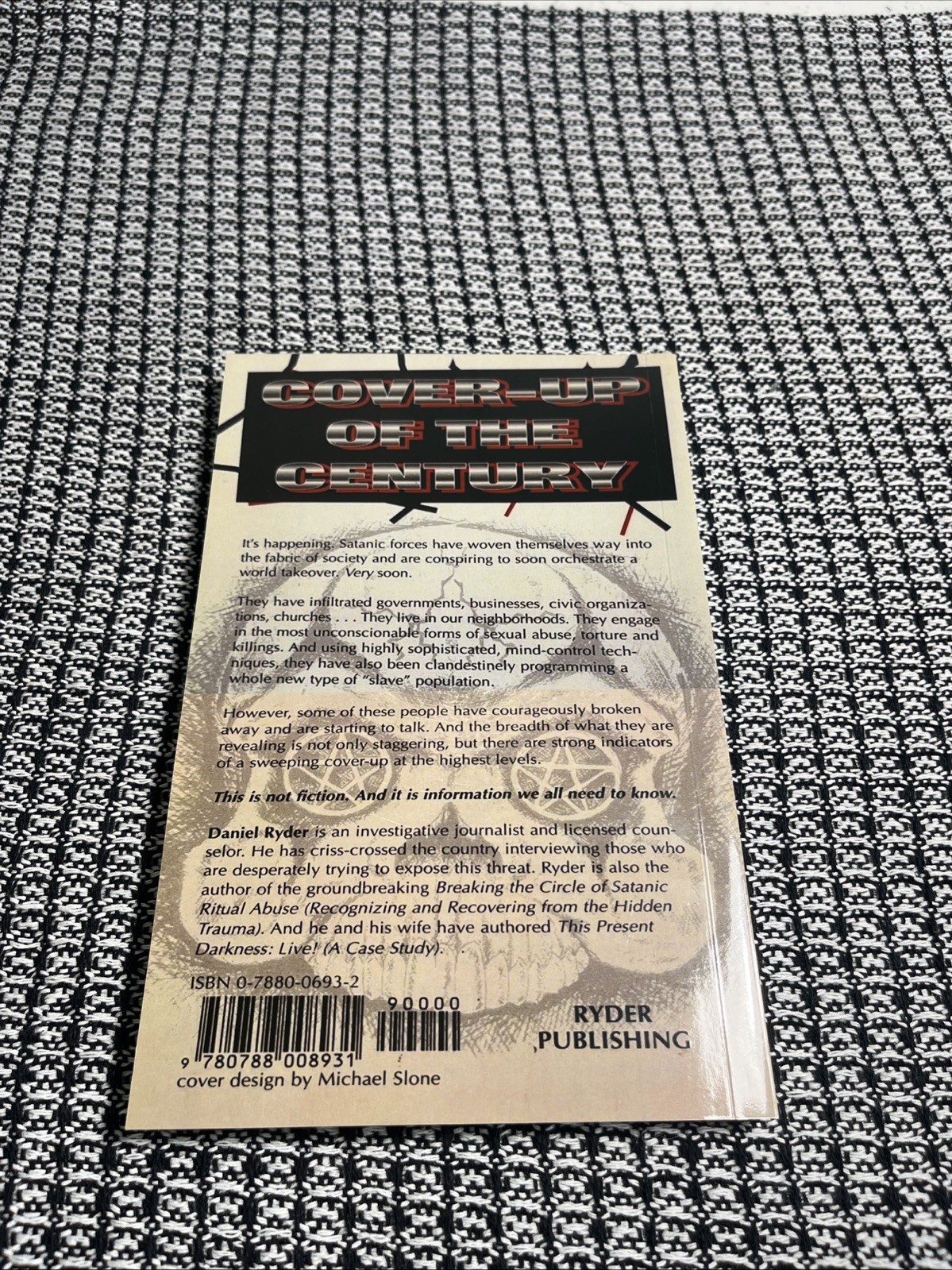 Cover-Up Of The Century Satanic Ritual Crime & World Conspiracy By Daniel Ryder