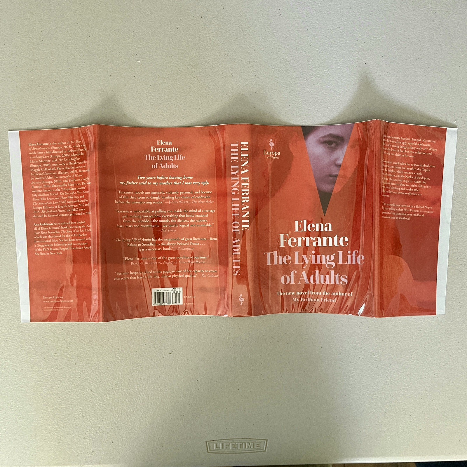 Signed 1st/1st HC The Lying Life of Adults by Elena Ferrante