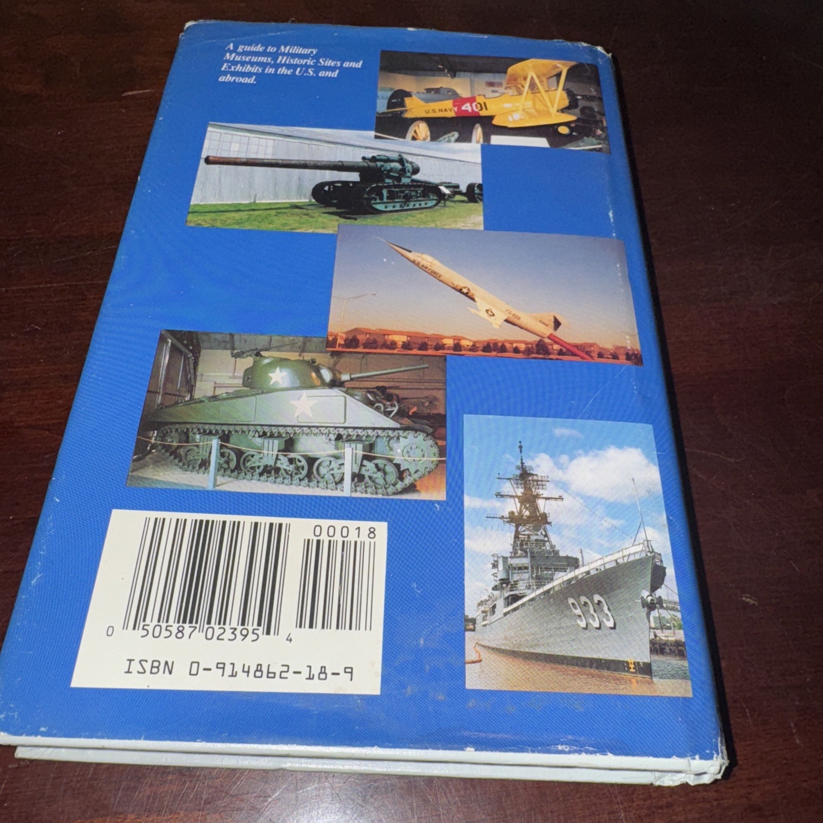 Vintage 1989 U.S. Military Museums, Historic Sites &Exhibits- Bruce D. Thompson