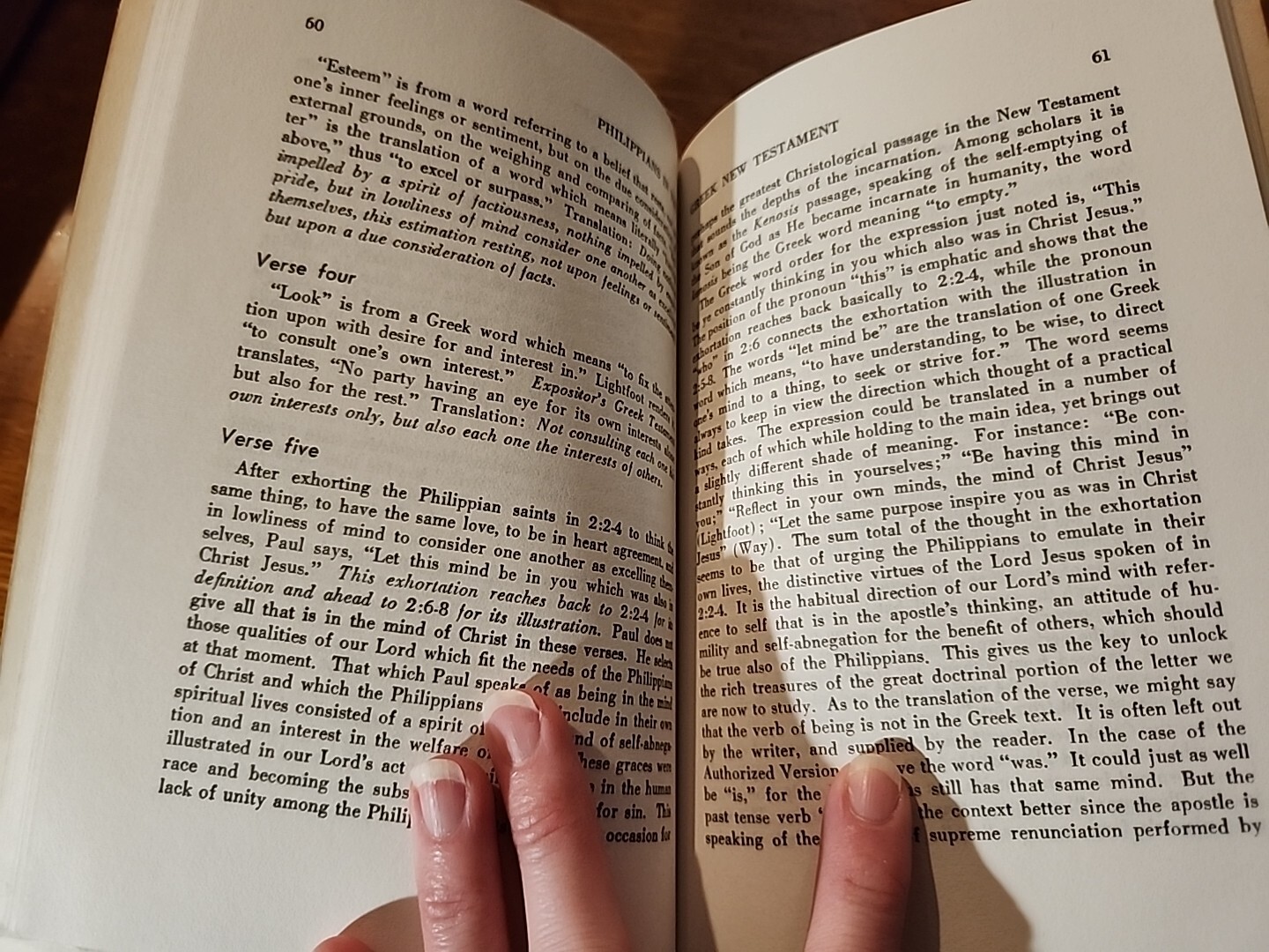 Word Studies Philippians, Kenneth S. Wuest paperback 1975