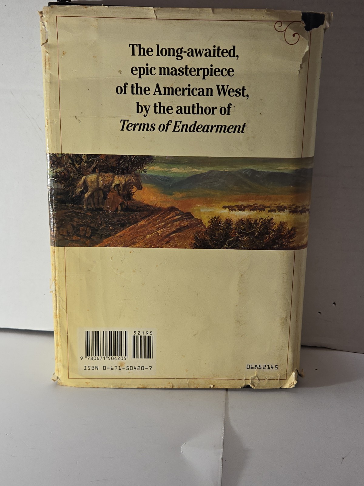 Lonesome Dove by Larry McMurtry Early Edition Hardcover 1985 Page 621 Error