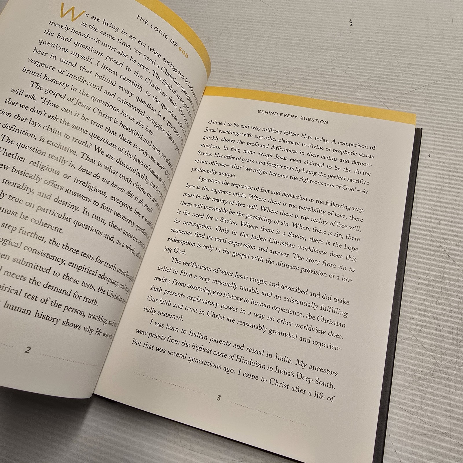 The Logic of God by Ravi Zacharias Hardcover Christian Essentials Philosophy