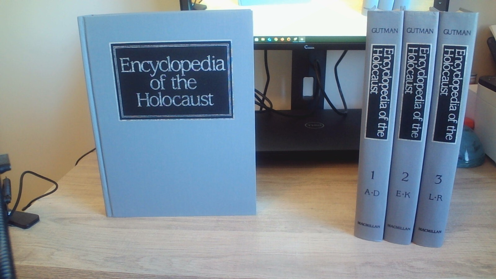 Encyclopedia of the Holocaust – Complete Set of 4 from 1990