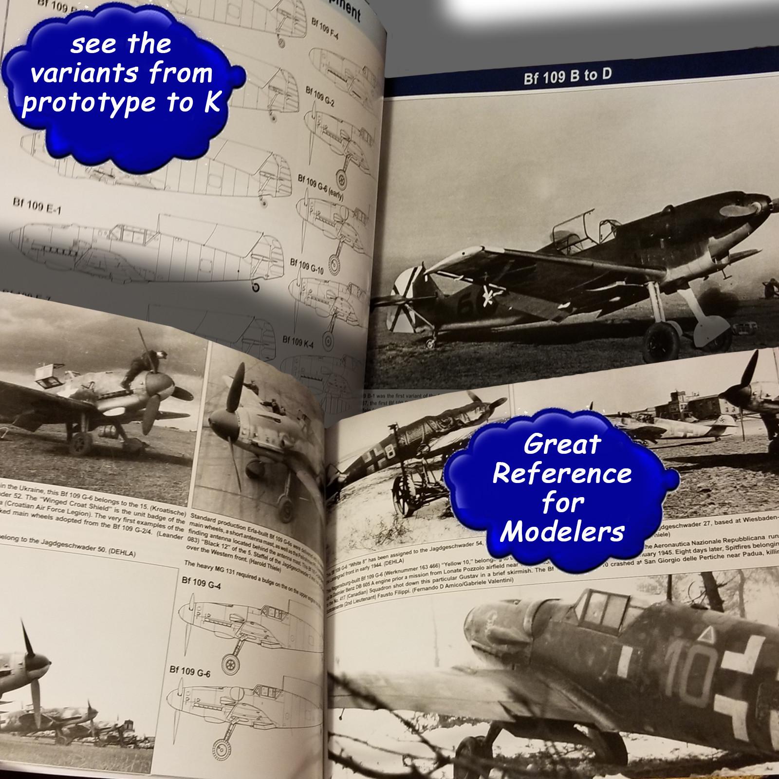 SIGNAL 10243 MESSERSCHMITT BF109 IN ACTION *SC REFERENCE BOOK