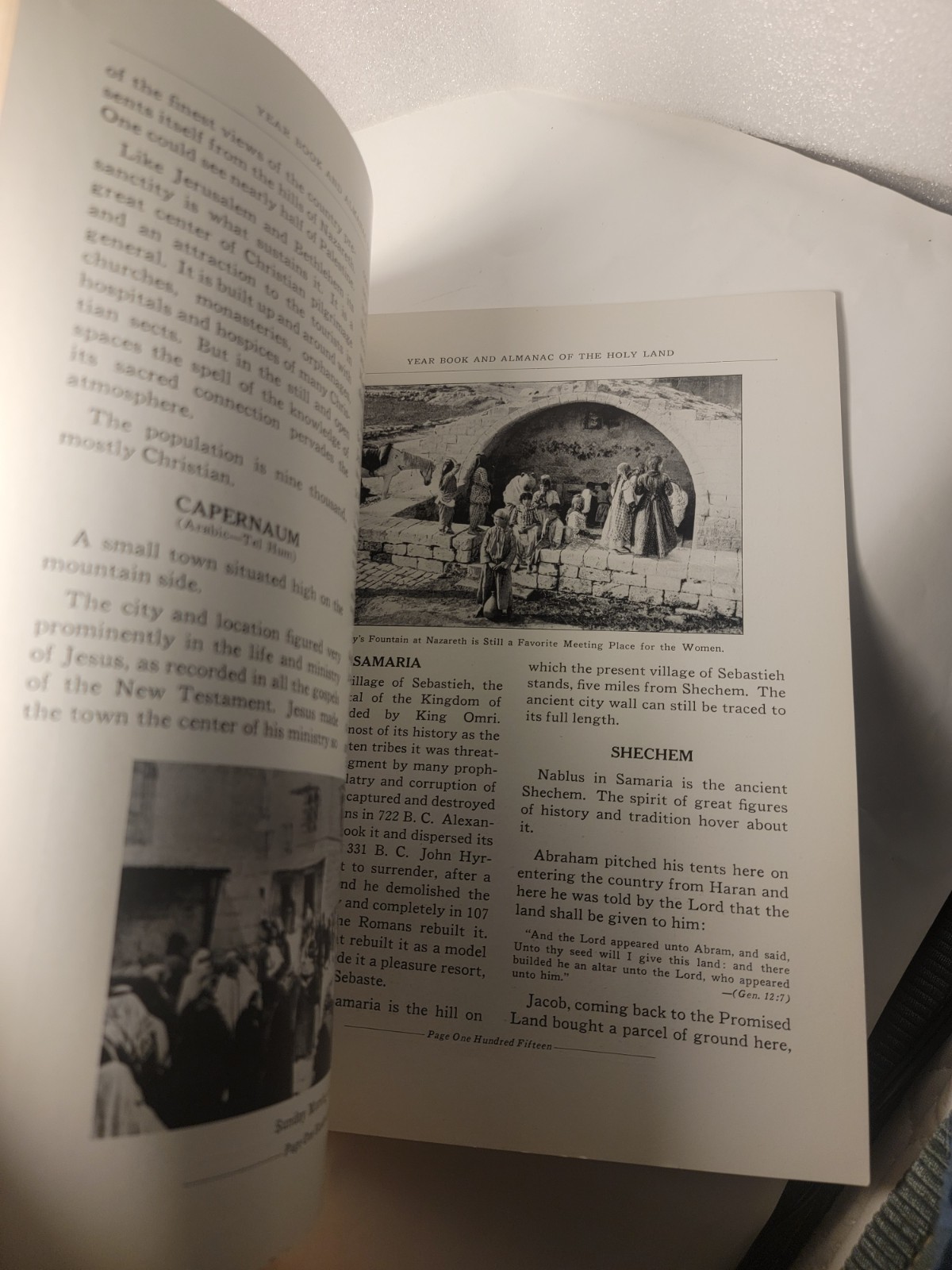 Year Book and Almanac of the Holy Land by The Holy Land Almanac, Inc. 1936
