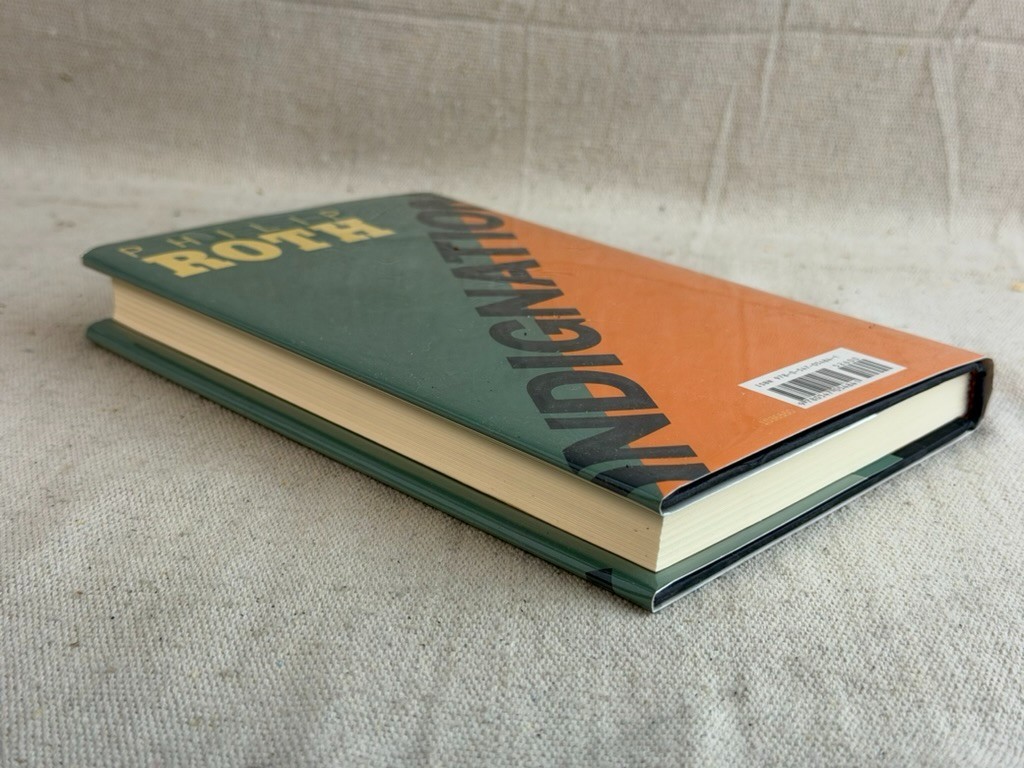 Signed Philip Roth Indignation Hardcover 1st Edition ~ Fine Condition