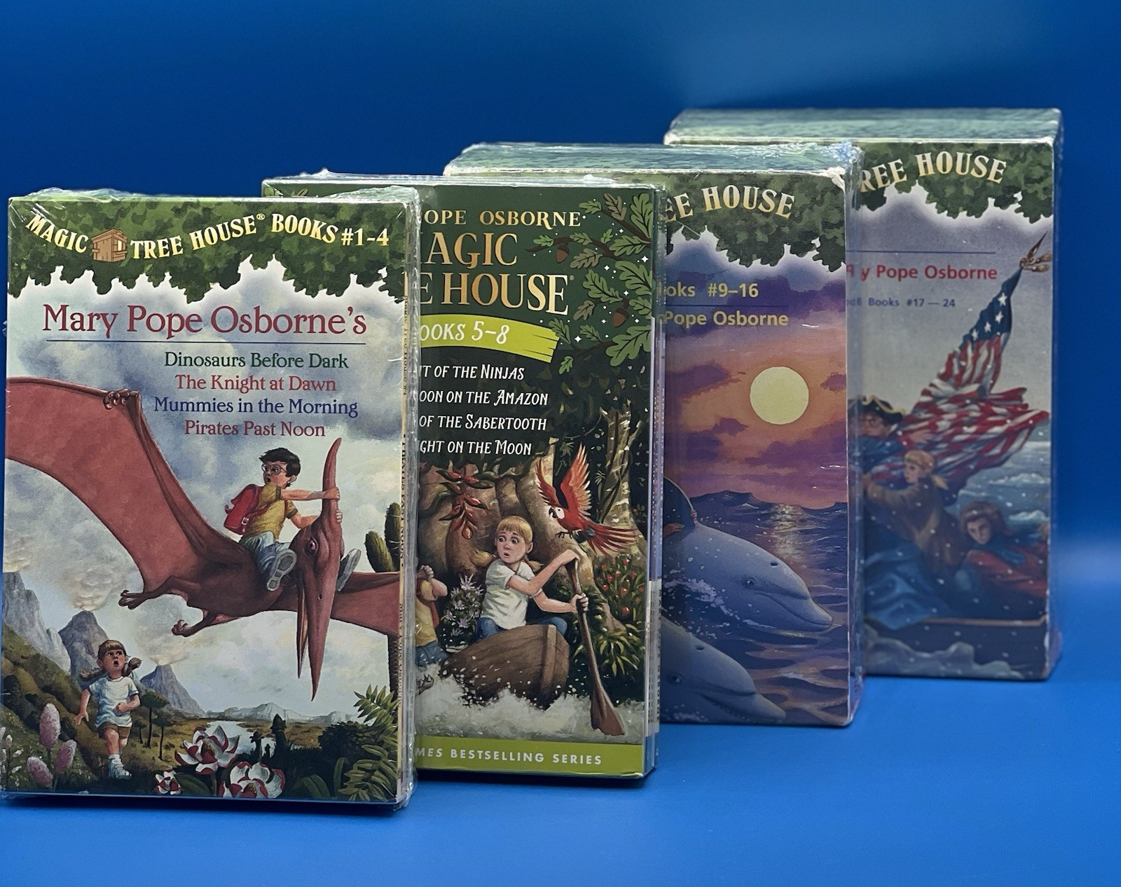 NEW Magic Tree House Books 1-24 Boxed Sets Mary Pope Osborne Factory Sealed