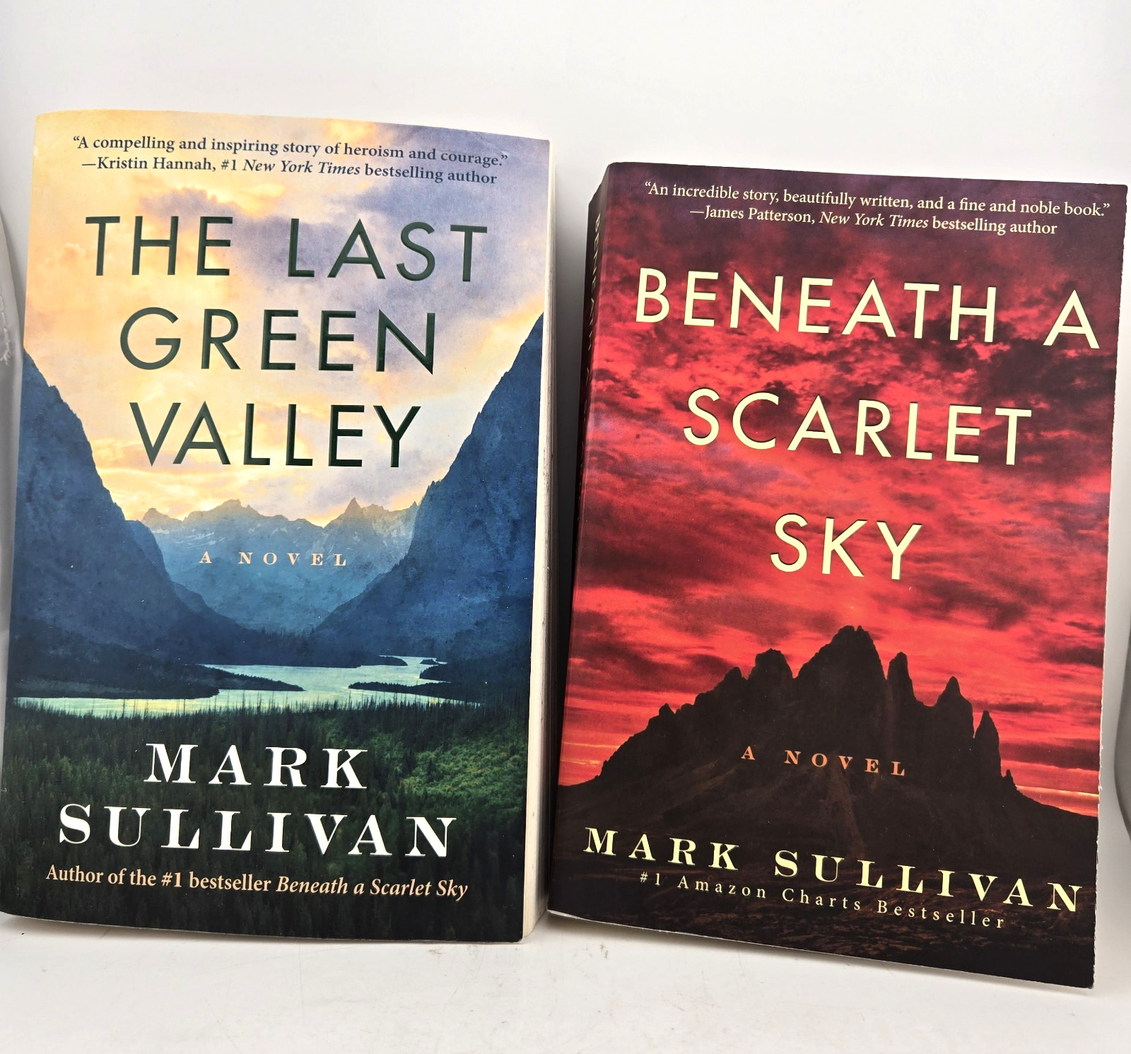 Lot of 2 Paperback Novels – Mark Sullivan Historical Fiction 2000s