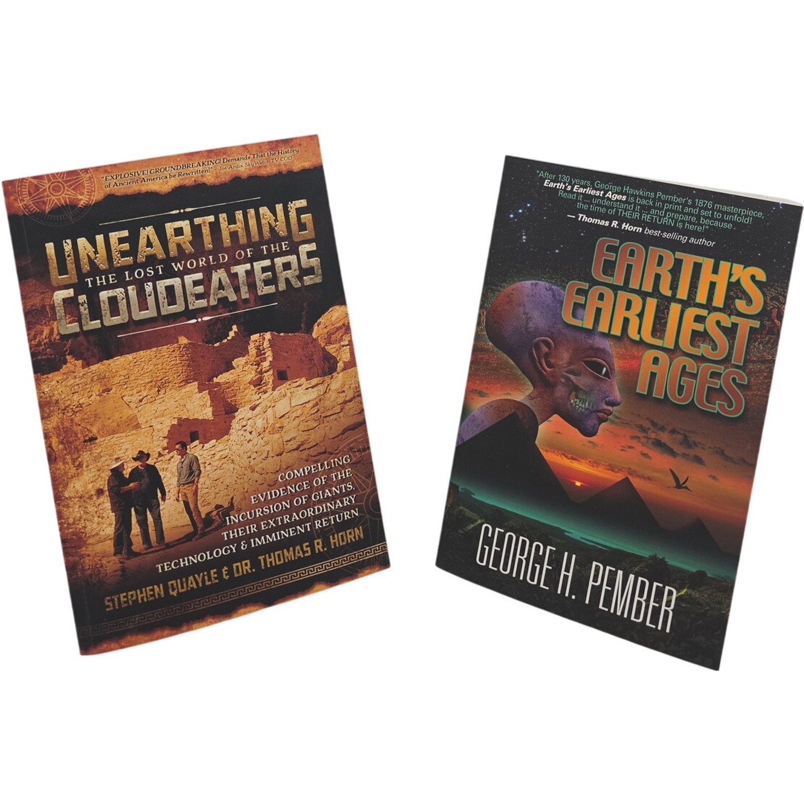 Unearthing The Lost World Of The Cloudeaters Earths Earliest Ages Book Lot 2