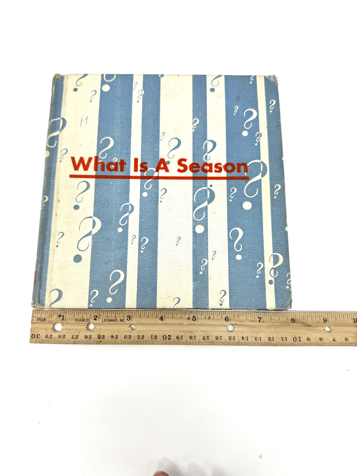 What Is A Season Gene Darby ADORABLE Vintage Children’s Book 1960